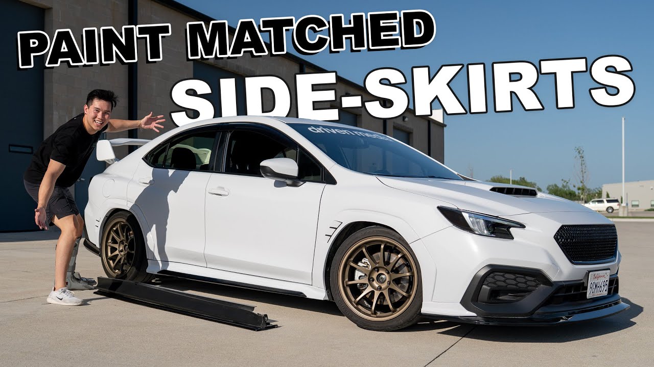 New VB WRX Paint Matched Side Skirts & Exhaust Setup – Full Install Breakdown