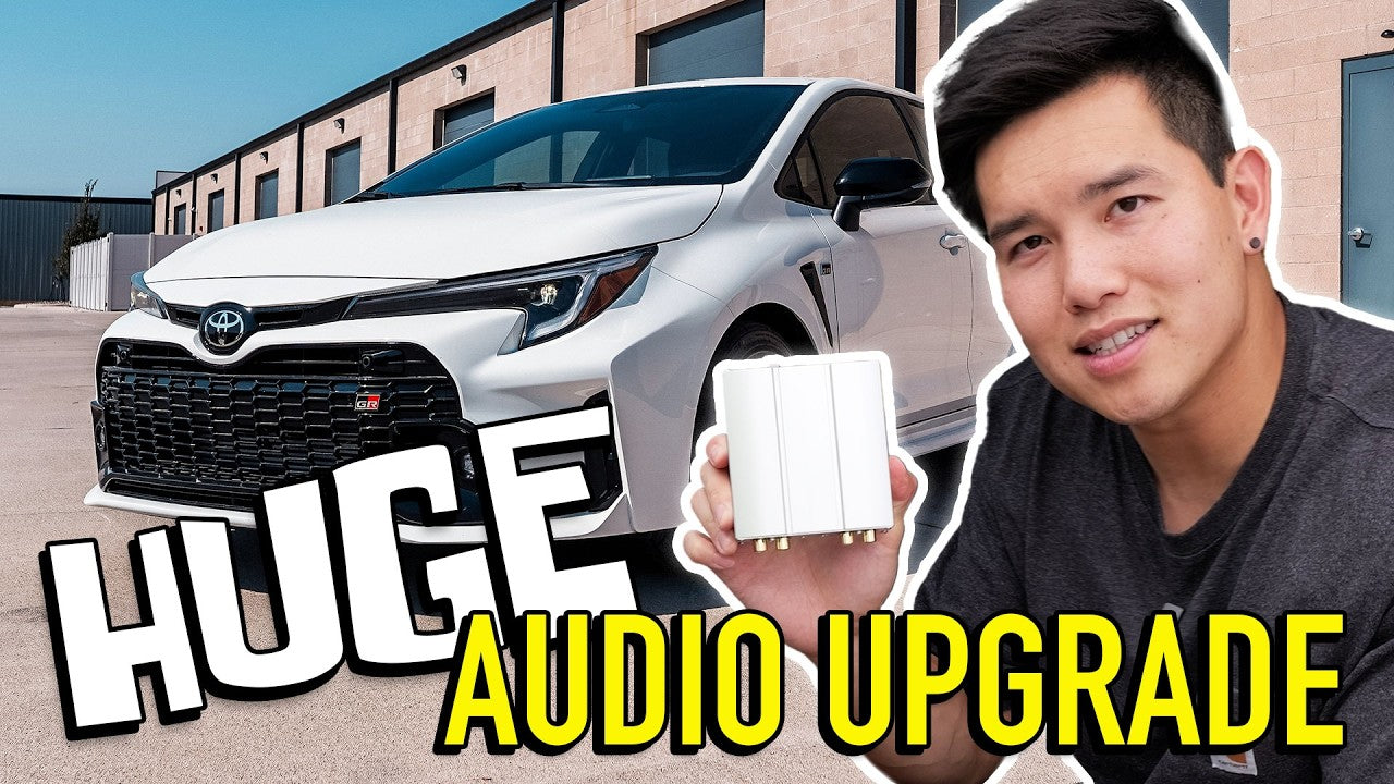 Transform Your GR Corolla Audio with the Beat-Sonic ENA-2T3 Plug-and-Play Amplifier