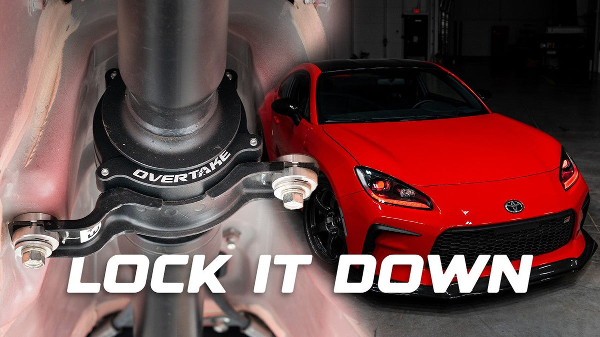 22+ GR86/BRZ Driveshaft Lockdown & Carrier Bushing Install