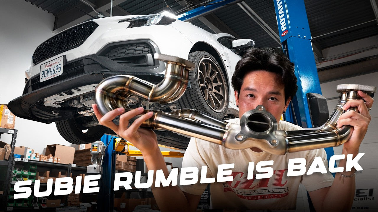 Installing VB WRX UEL Headers - Subie Rumble is back!