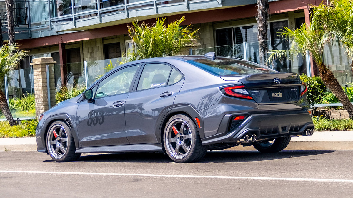 Borla S-Type Catback Exhaust - 2022+ Subaru WRX