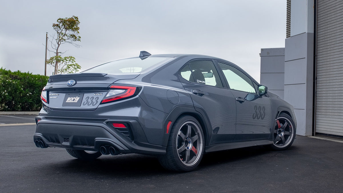 Borla S-Type Catback Exhaust - 2022+ Subaru WRX