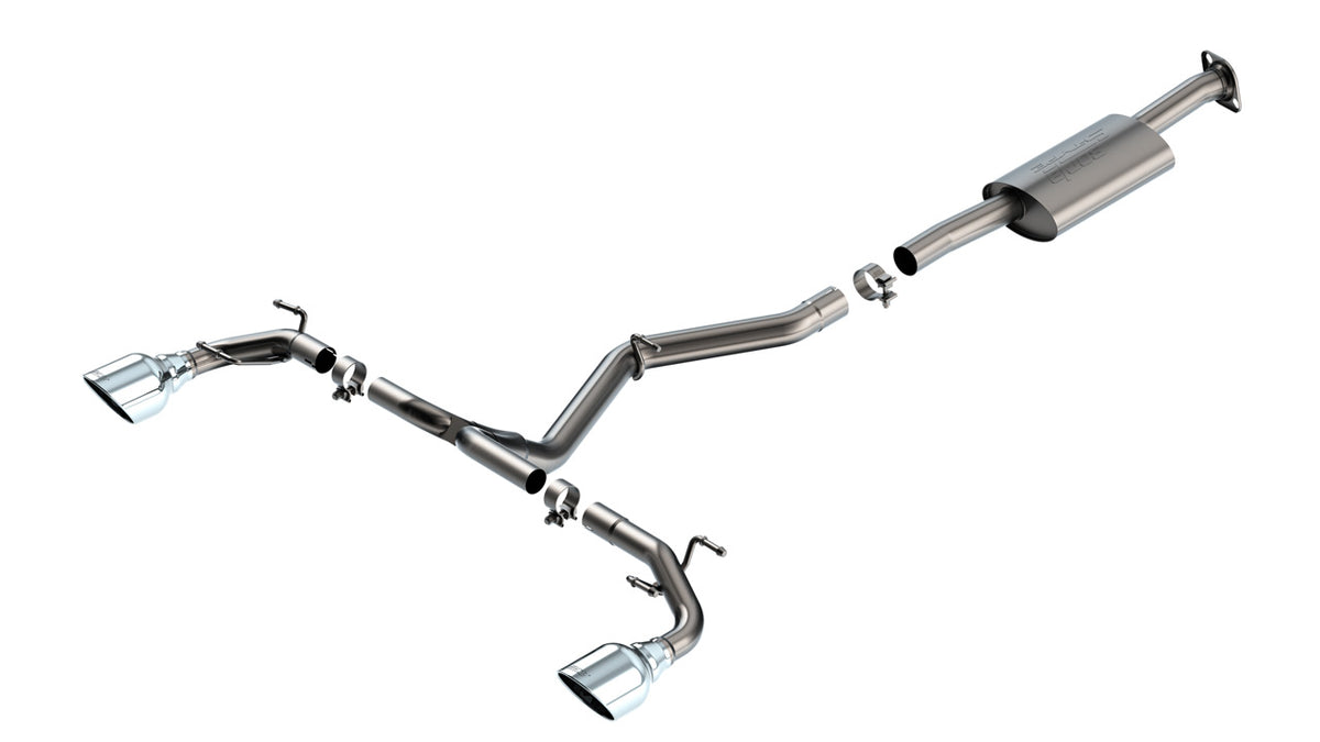 Borla S-Type Cat-Back System - 2022+ Toyota GR86 / Subaru BRZ