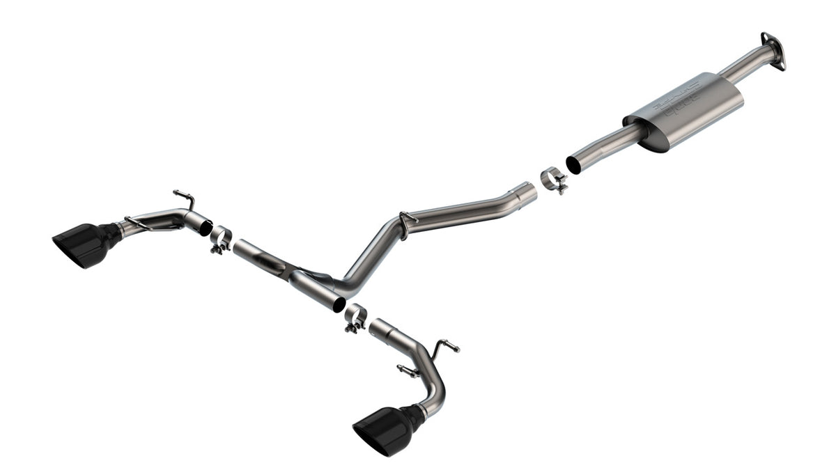 Borla S-Type Cat-Back System - 2022+ Toyota GR86 / Subaru BRZ