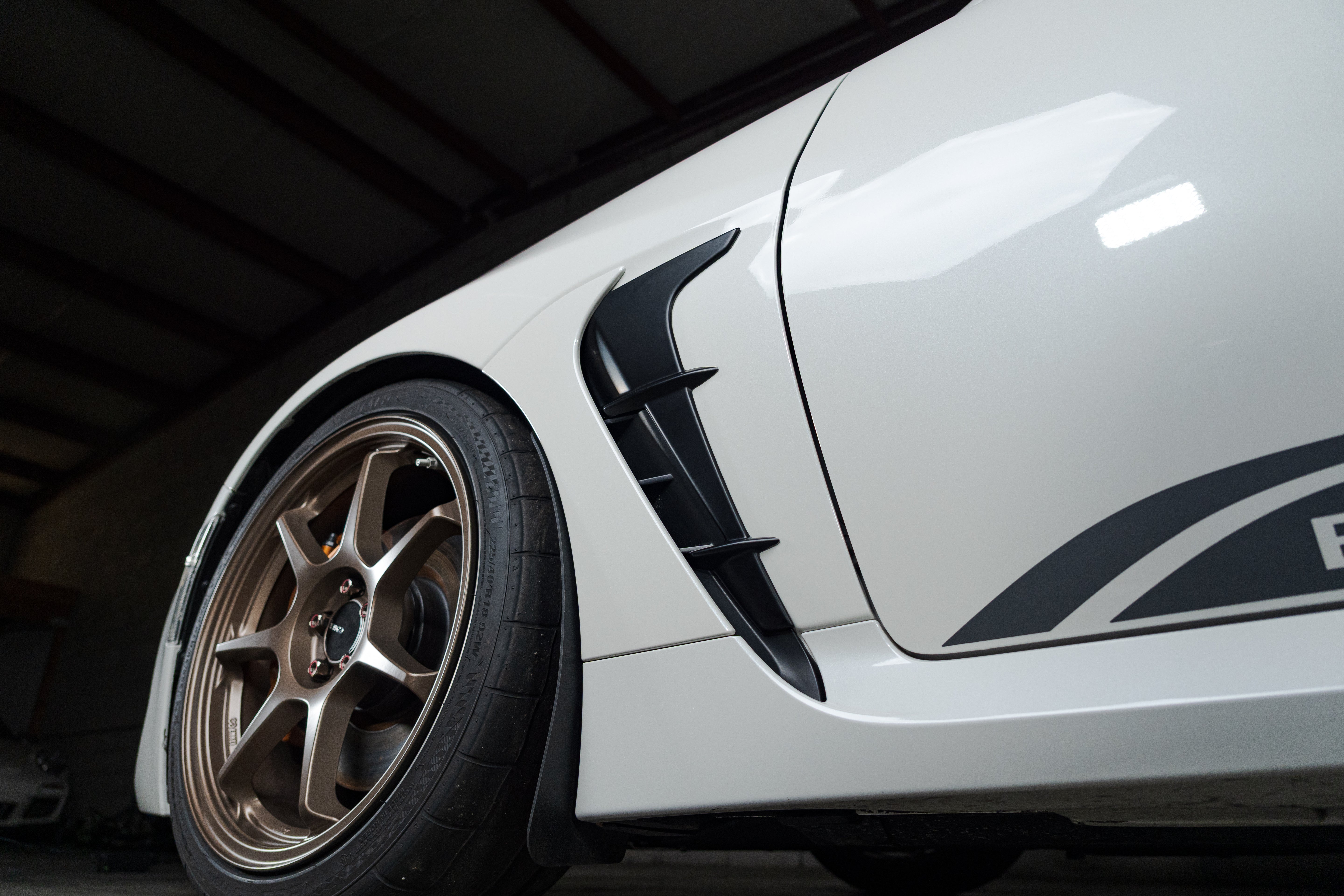 Driven.Media GR Style Fender Duct Fin - 2022+ Toyota GR86 / Subaru BRZ