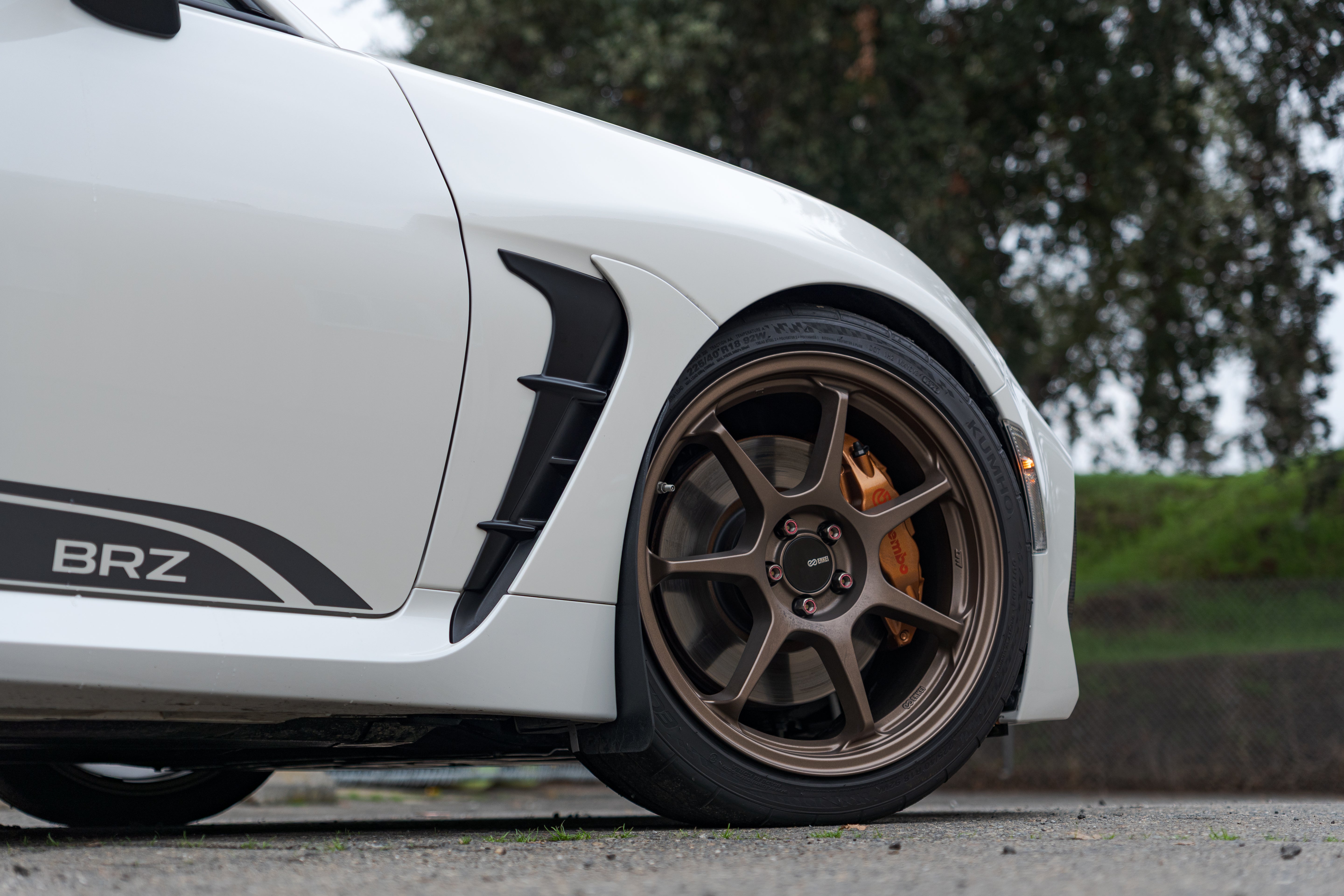 Driven.Media GR Style Fender Duct Fin - 2022+ Toyota GR86 / Subaru BRZ