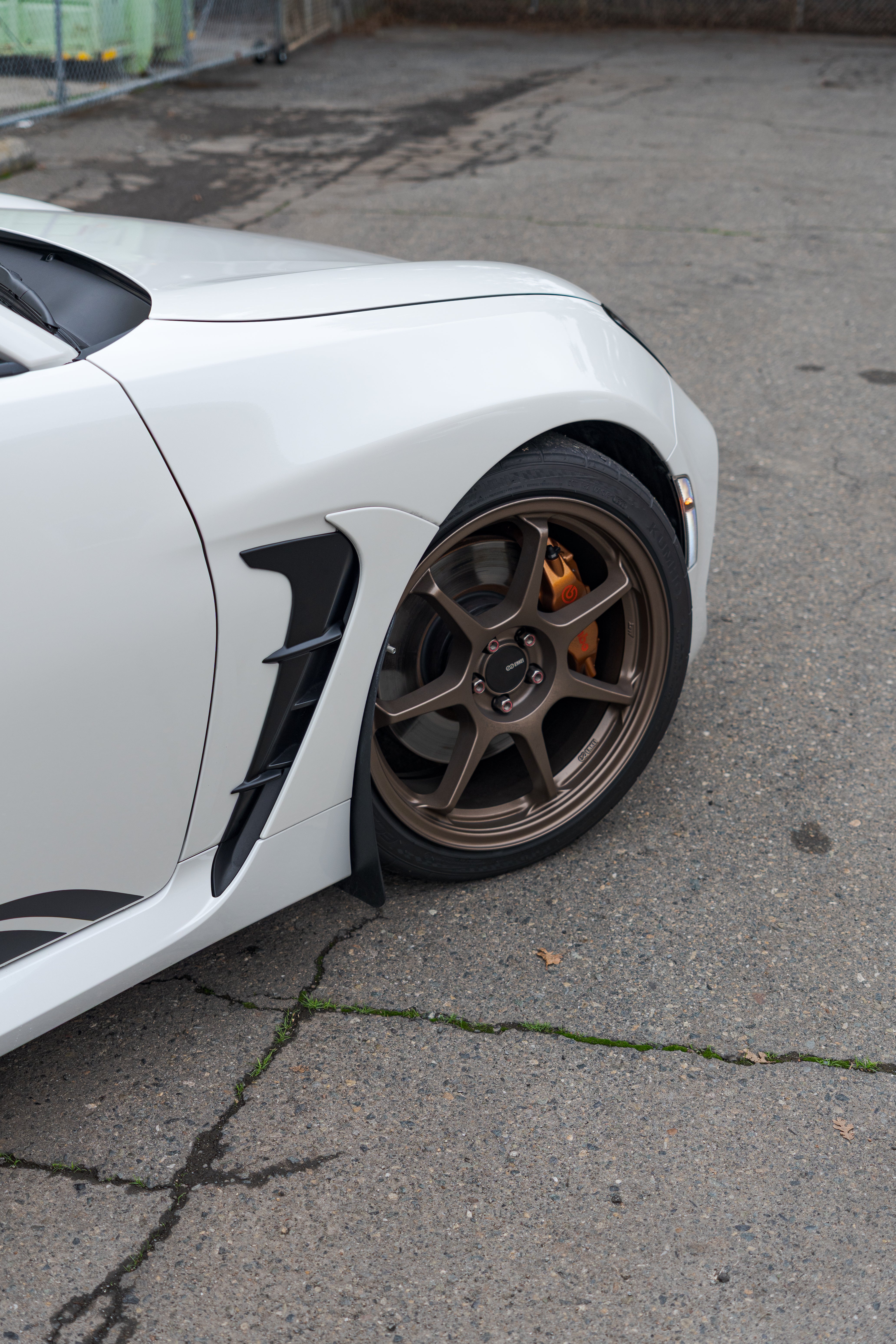 Driven.Media GR Style Fender Duct Fin - 2022+ Toyota GR86 / Subaru BRZ