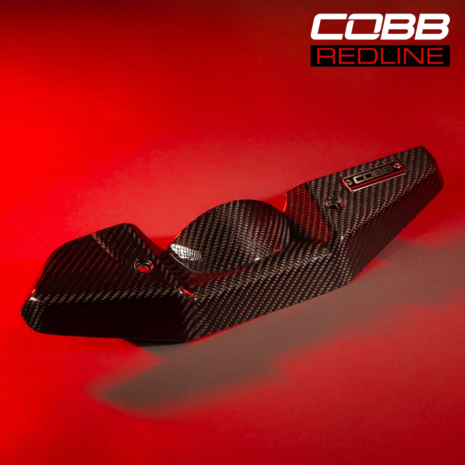 COBB Redline Carbon Fiber Alternator Cover - 2015-2021 Subaru STI