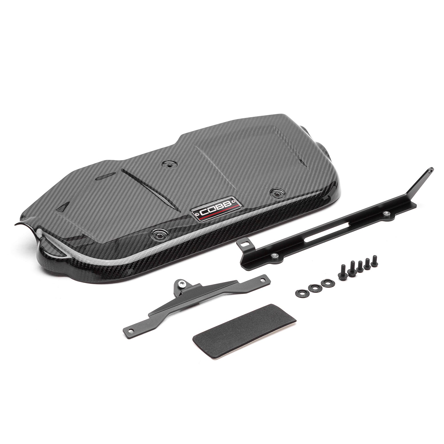 COBB Subaru Redline Carbon Fiber Engine Cover - 2015-2021 Subaru WRX