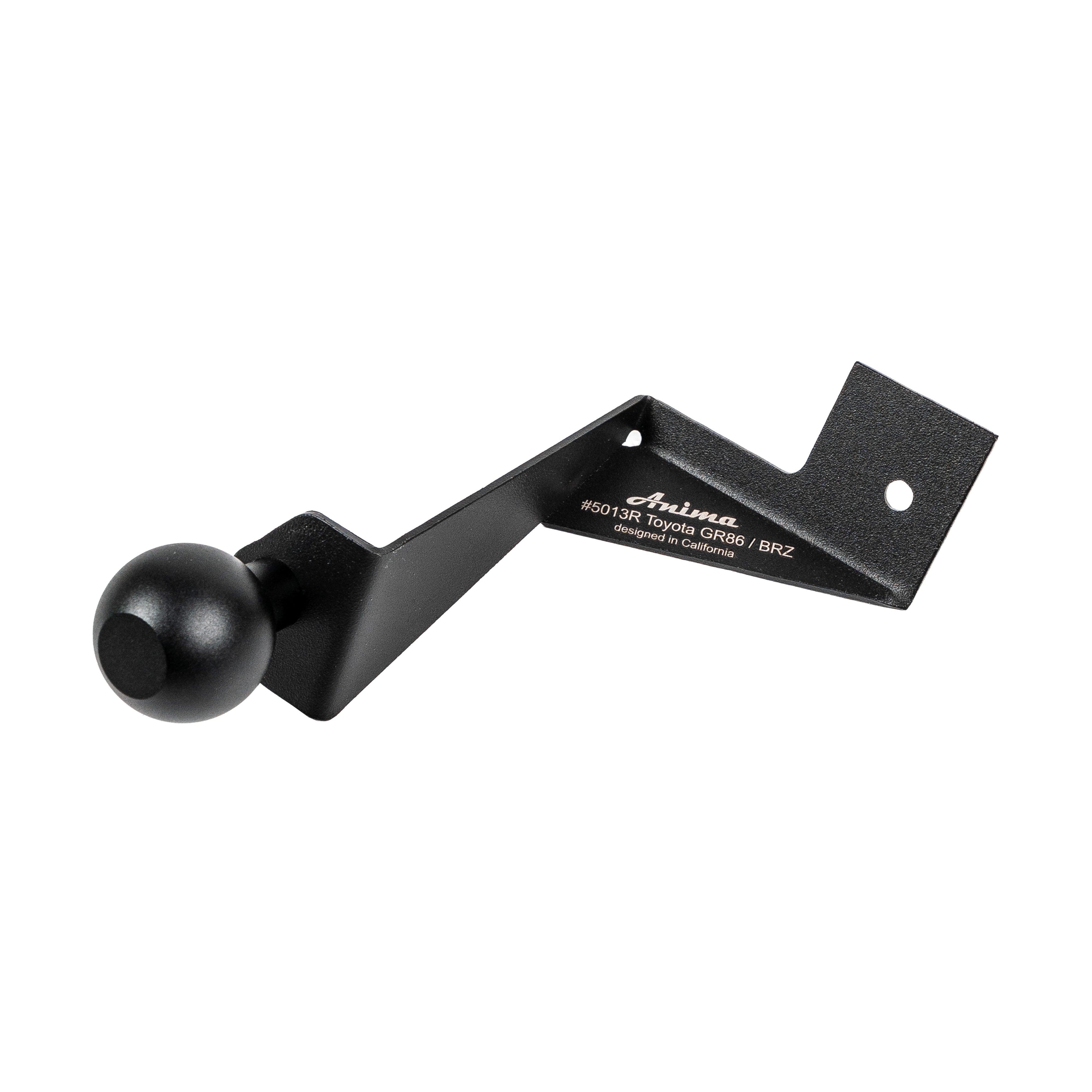 Anima 1" Left Hand Drive Ball Base Phone/Garmin Catalyst Mount - 2022+ Toyota GR86 / Subaru BRZ