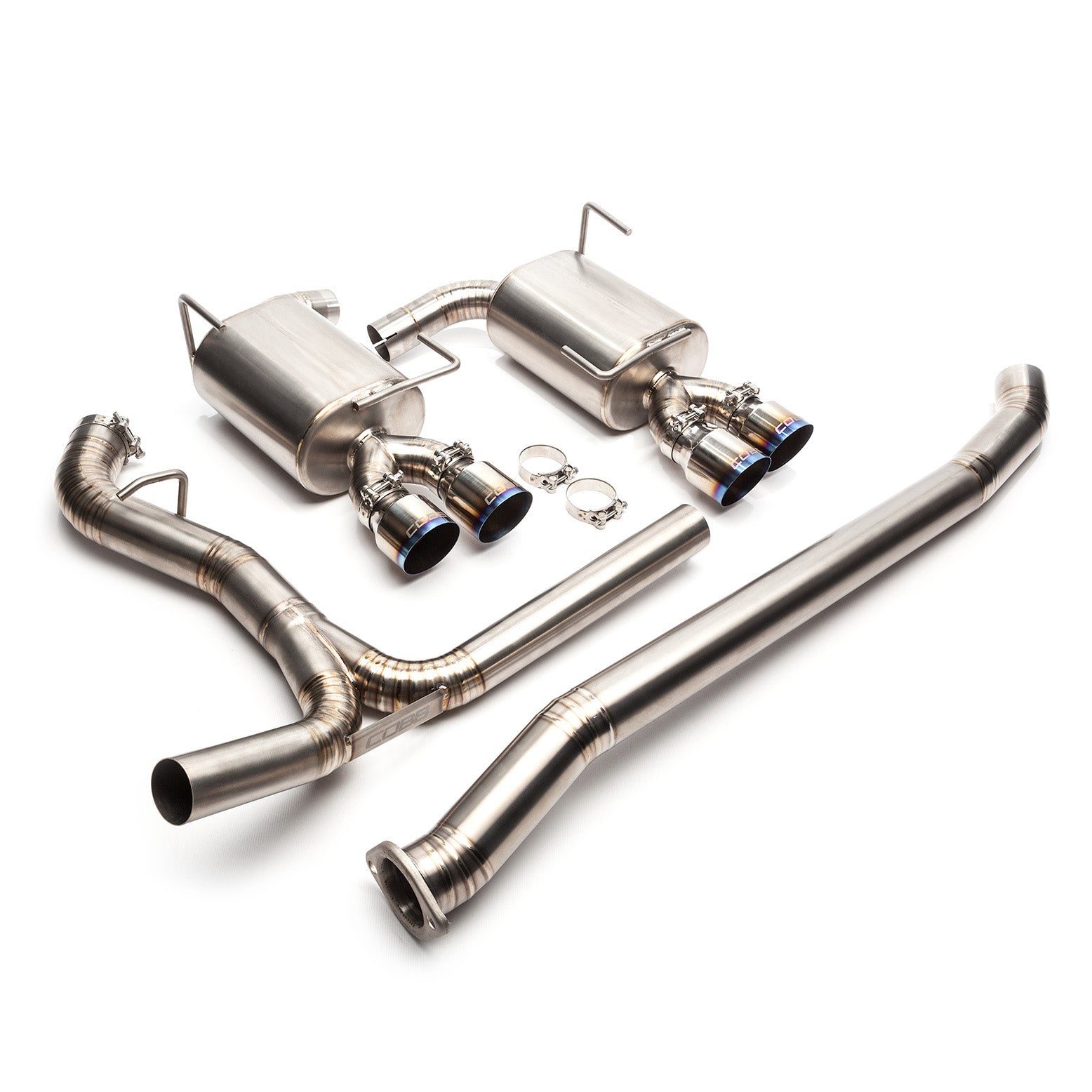 Cobb Subaru Titanium 3" Cat-Back Exhaust - 2015-2021 Subaru WRX / STI