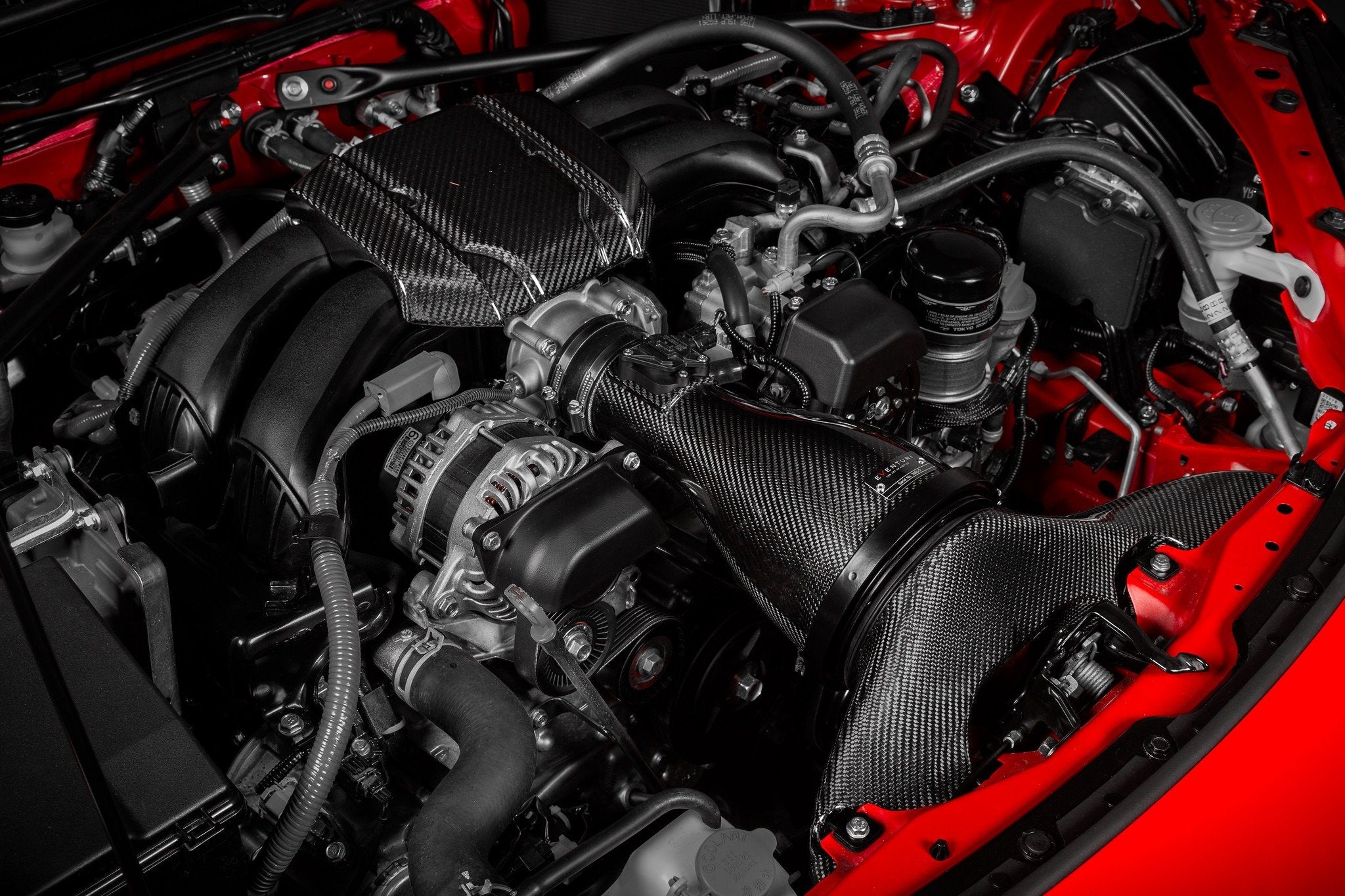 Eventuri Gloss Carbon Fiber Intake - 2022+ Toyota GR86 / Subaru BRZ