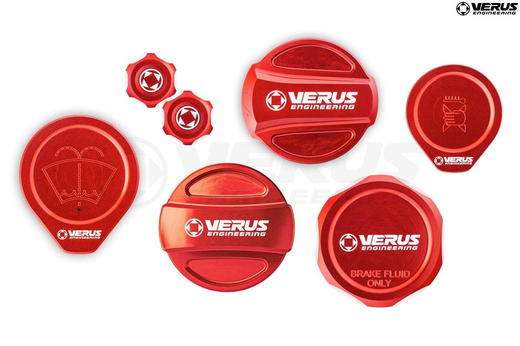 Verus Engineering Anodized Full Car Cap Kit - 2022+ Subaru BRZ / Toyota GR86