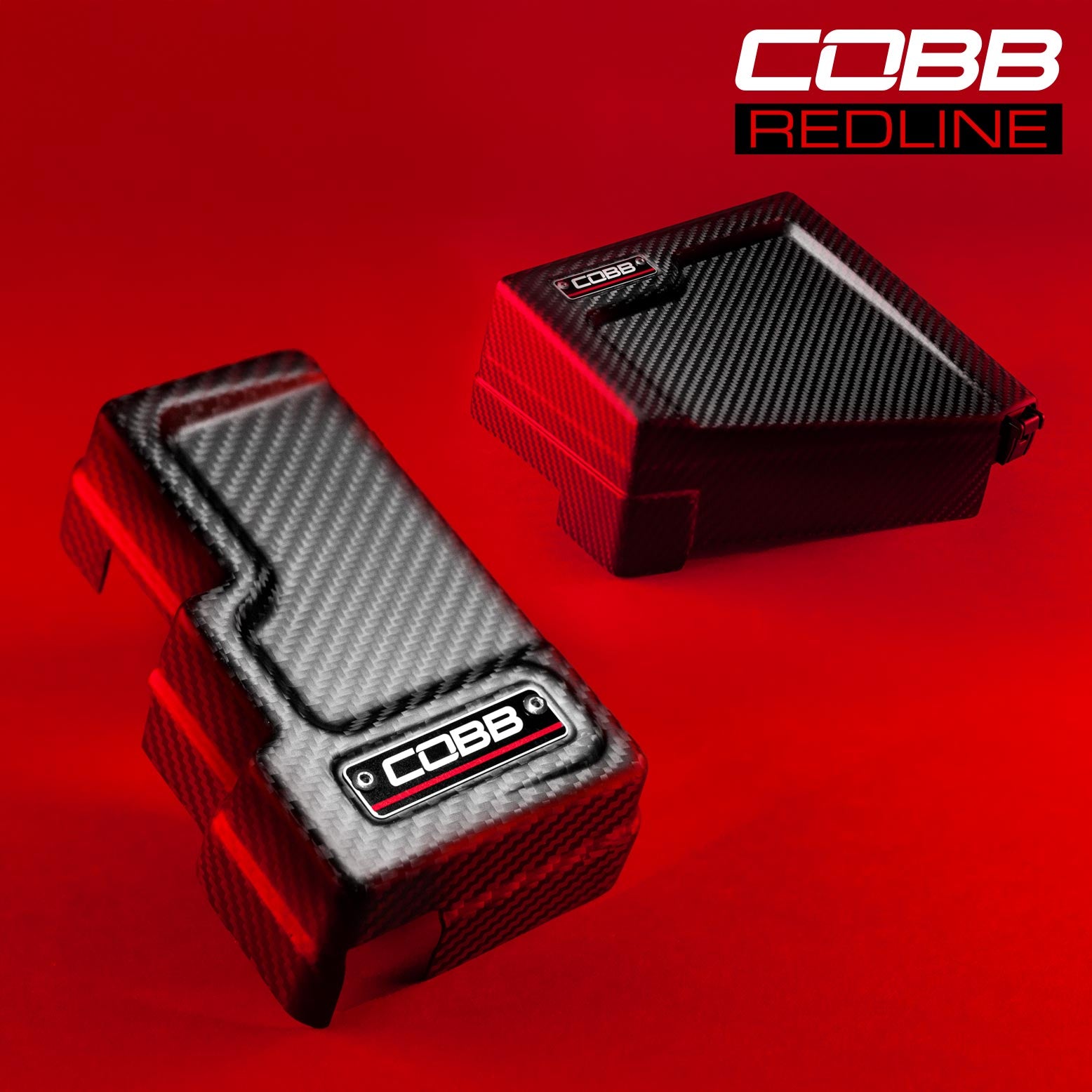 Cobb Redline Carbon Fiber Fuse Cover Kit - 2022+ Subaru WRX
