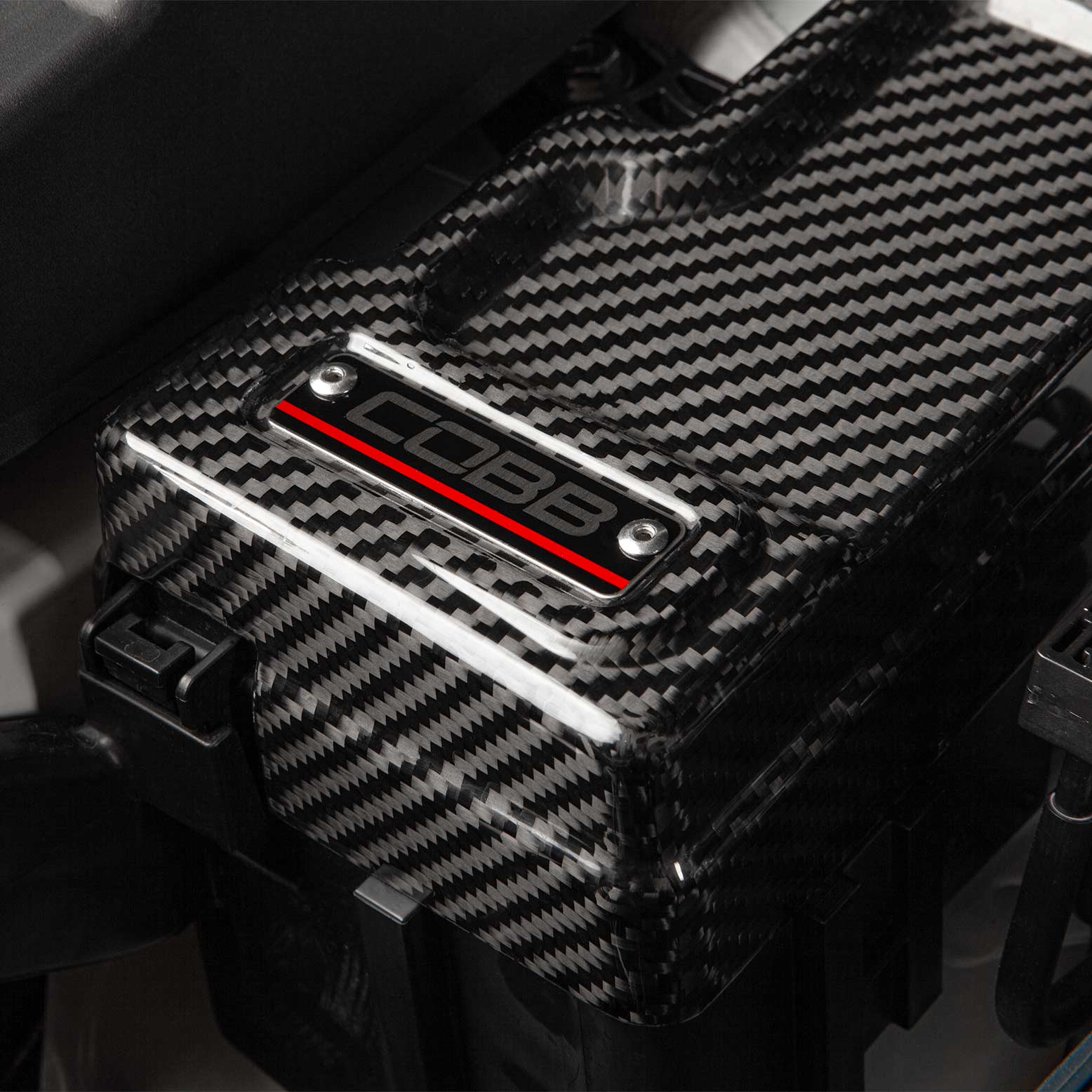 COBB Subaru Redline VB Carbon Fiber Fuse Cover (Passenger Side) - 2022+ Subaru WRX
