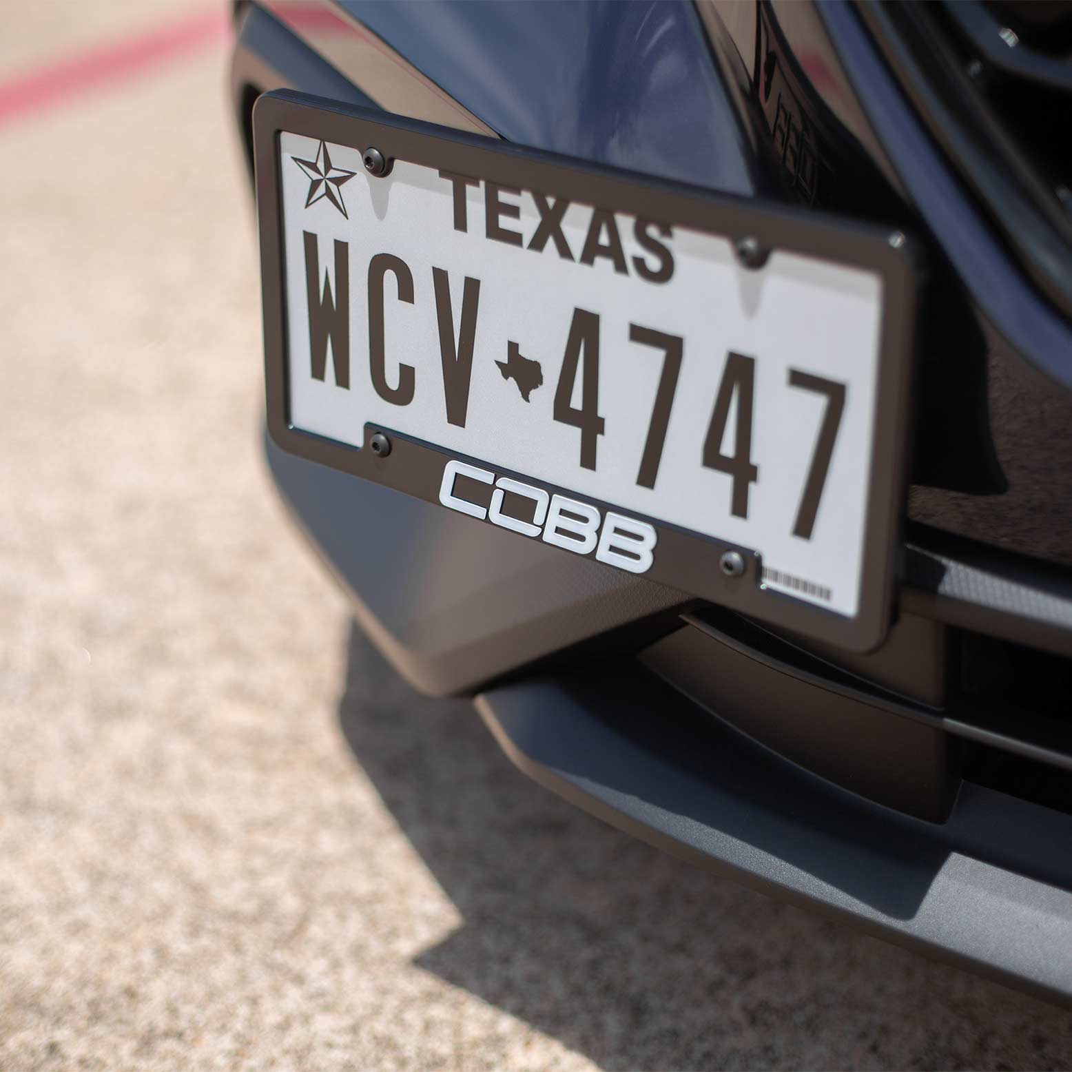 Cobb License Plate Relocation Mount - 2015-2022+ Subaru WRX / 13-22+ Subaru BRZ / Toyota 86 & GR86 / 13-16 Scion FR-S