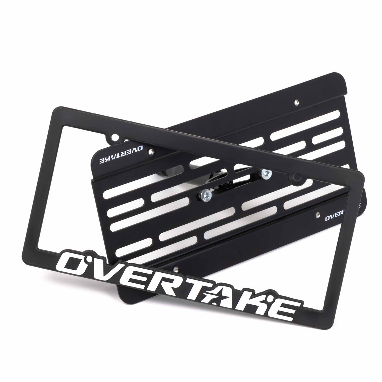 Overtake MaxxAdjust License Plate Relocation Kit - 2013+ BRZ / FRS / 86 / 18-22+ Subaru WRX
