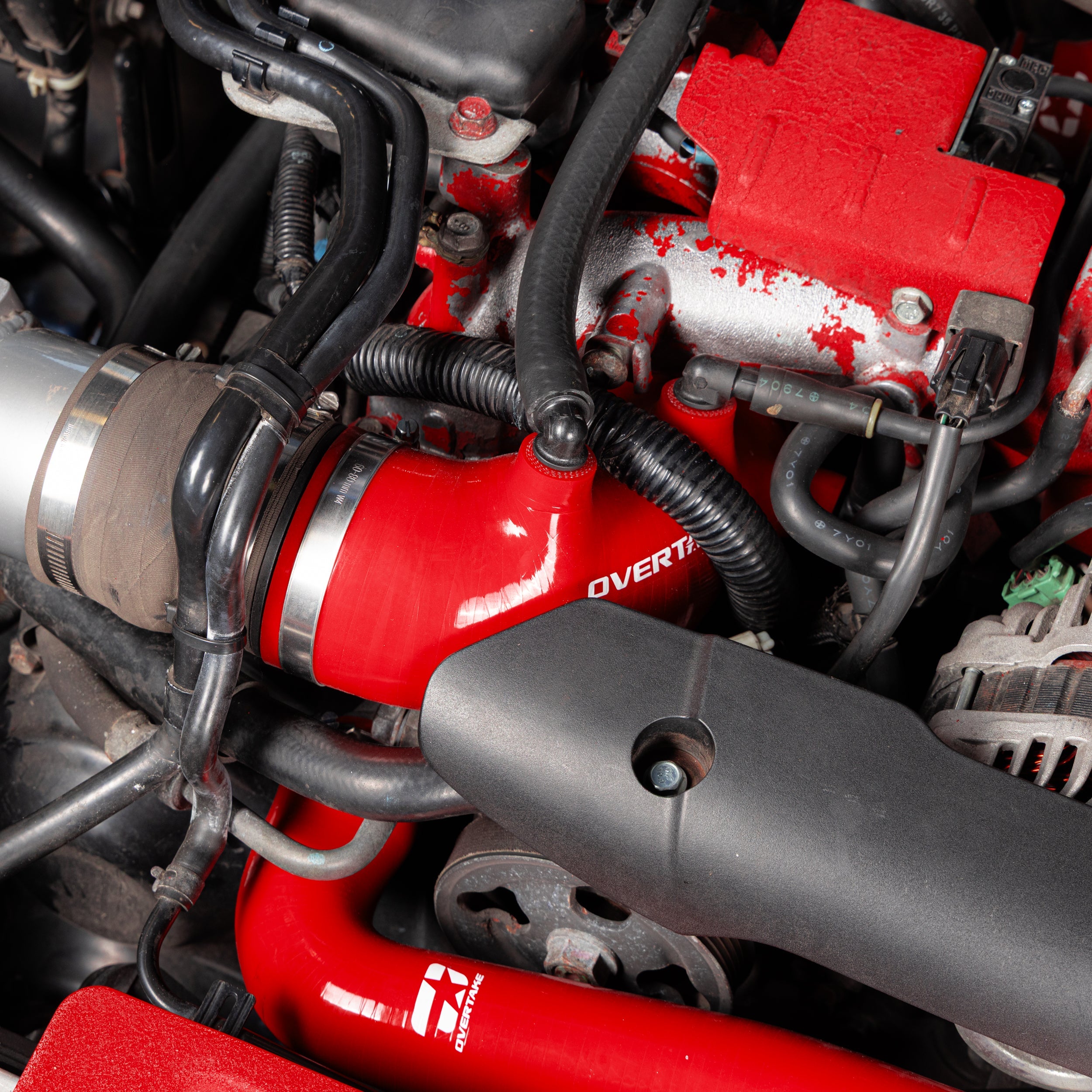 OVERTAKE Silicone Turbo Inlet Hose - 2015-2021 Subaru STI