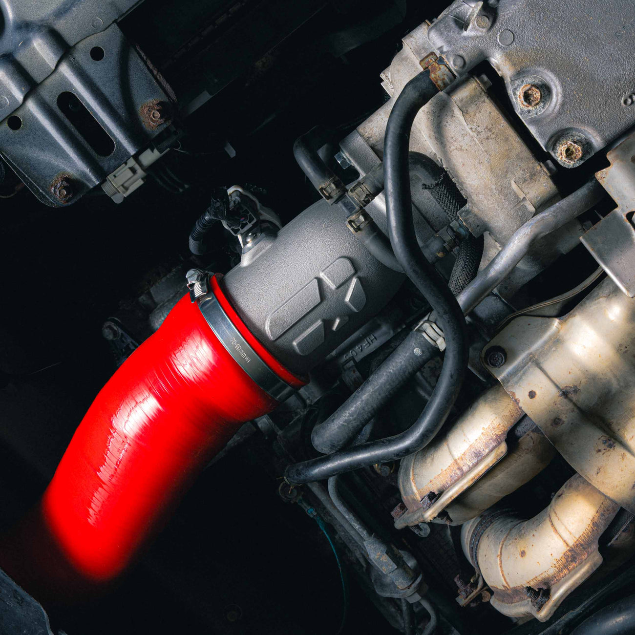 OVERTAKE Aluminum Turbo Inlet - 2015-2021 Subaru WRX