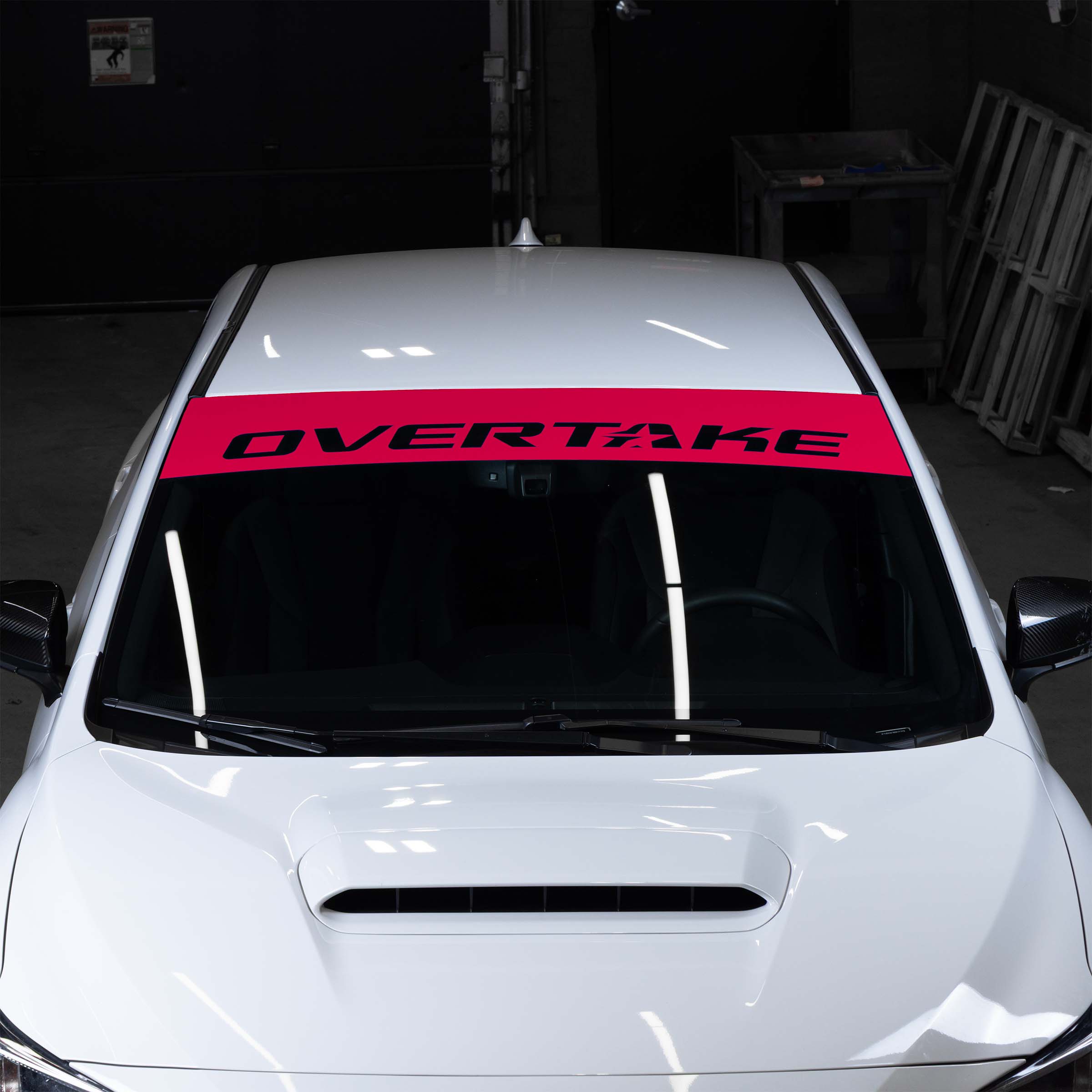 OVERTAKE Windshield Banner - Subaru NON-Eyesight