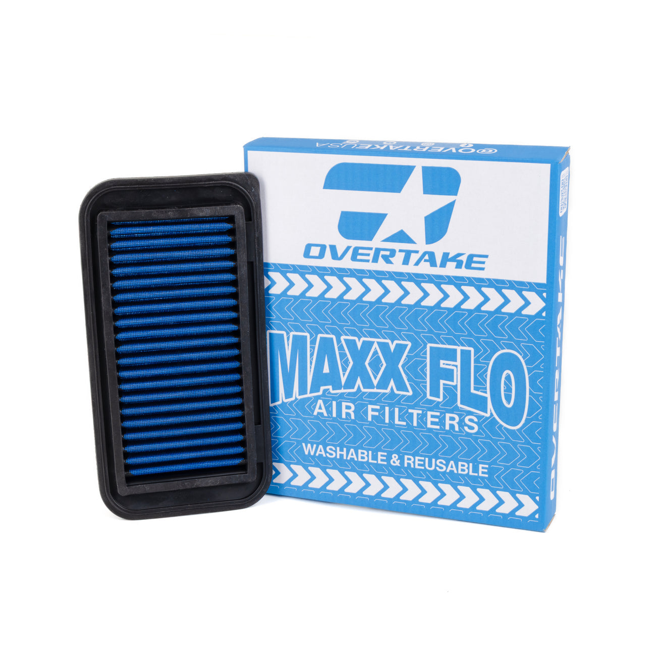 OVERTAKE Maxx Flo Intake Panel Filter - 2013-2016 Toyota 86 / Subaru BRZ / Scion FRS & 2017-2021 86 / BRZ (Auto Trans)