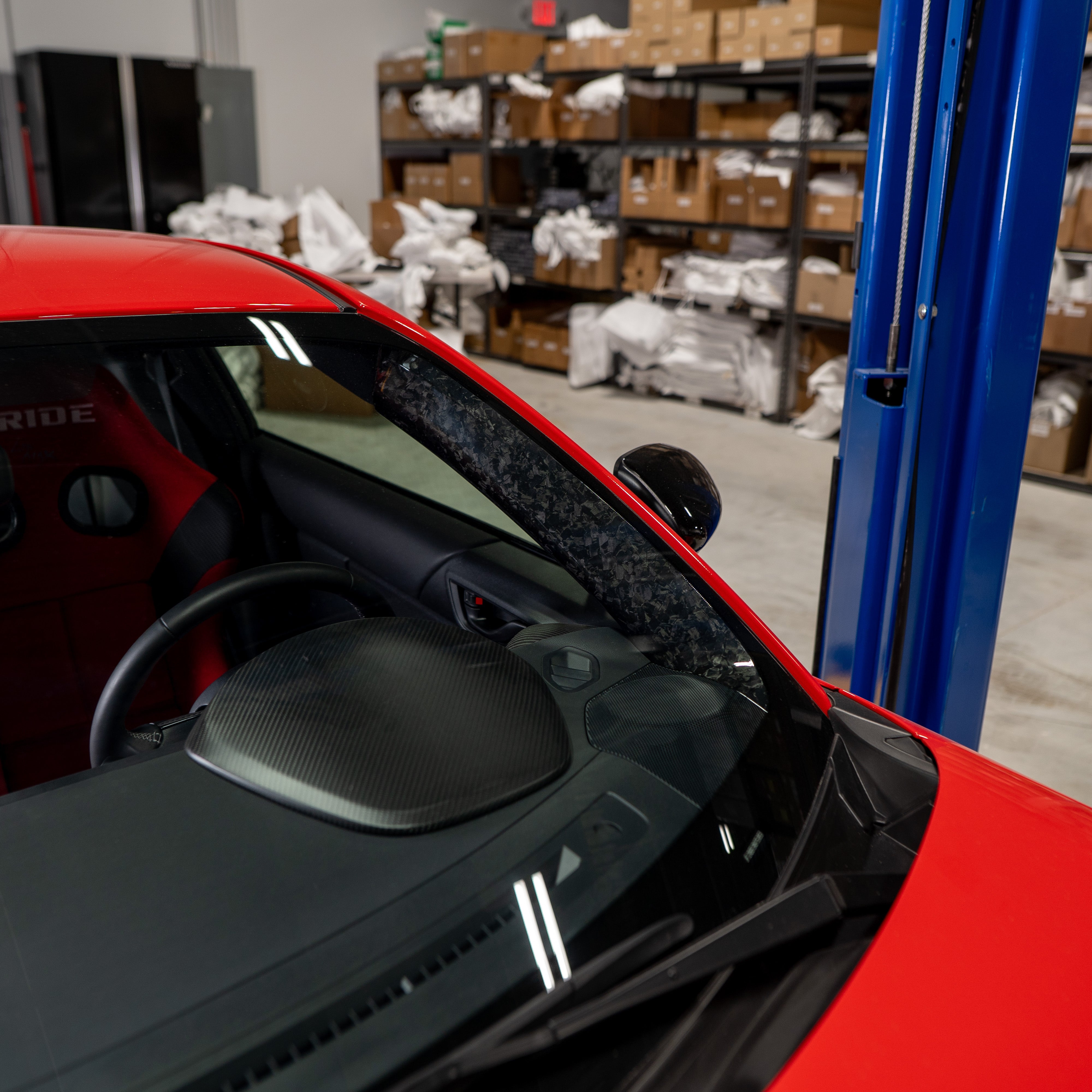 Driven.Media Carbon Fiber A Pillar Covers - 2022+ Toyota GR86 / Subaru BRZ