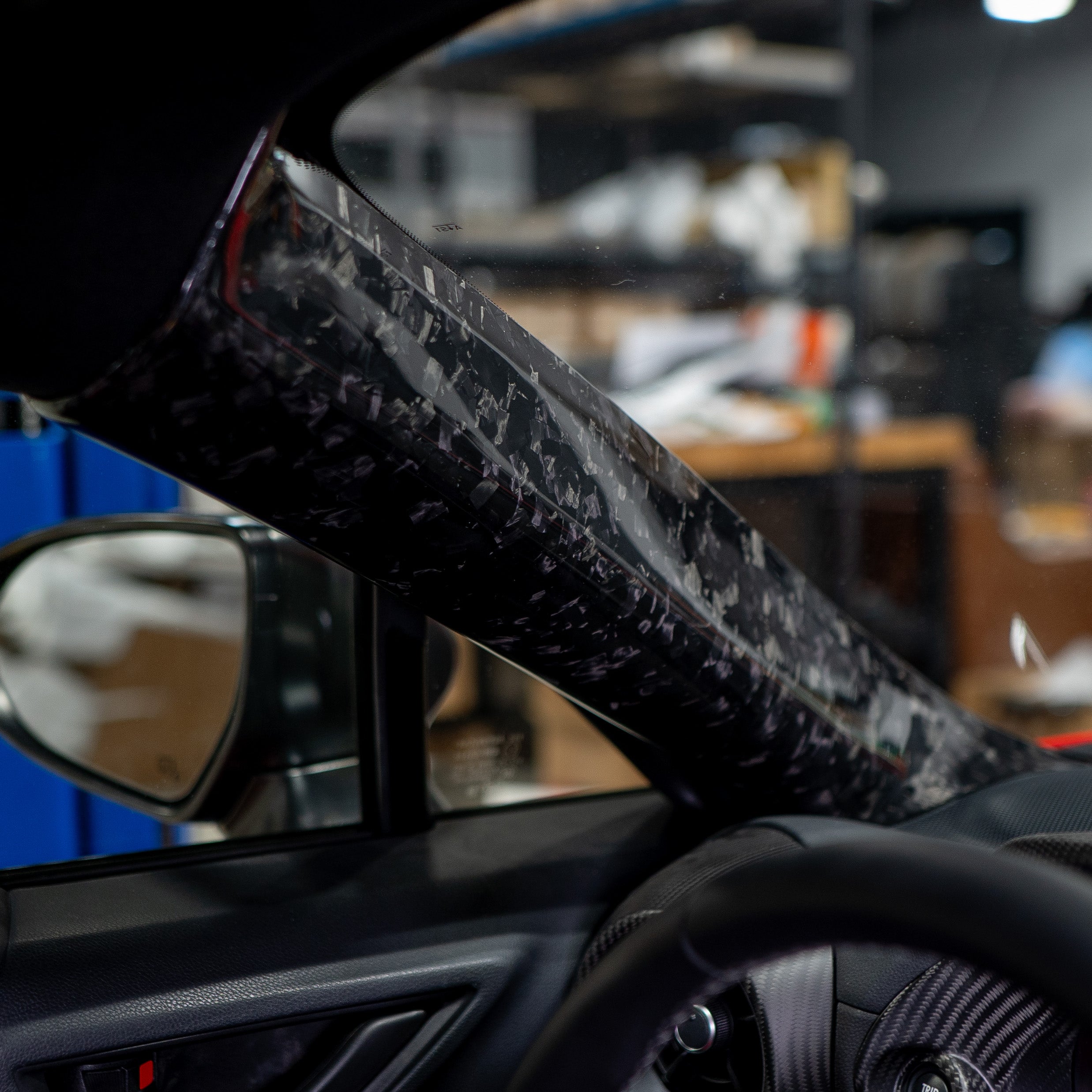 Driven.Media Carbon Fiber A Pillar Covers - 2022+ Toyota GR86 / Subaru BRZ
