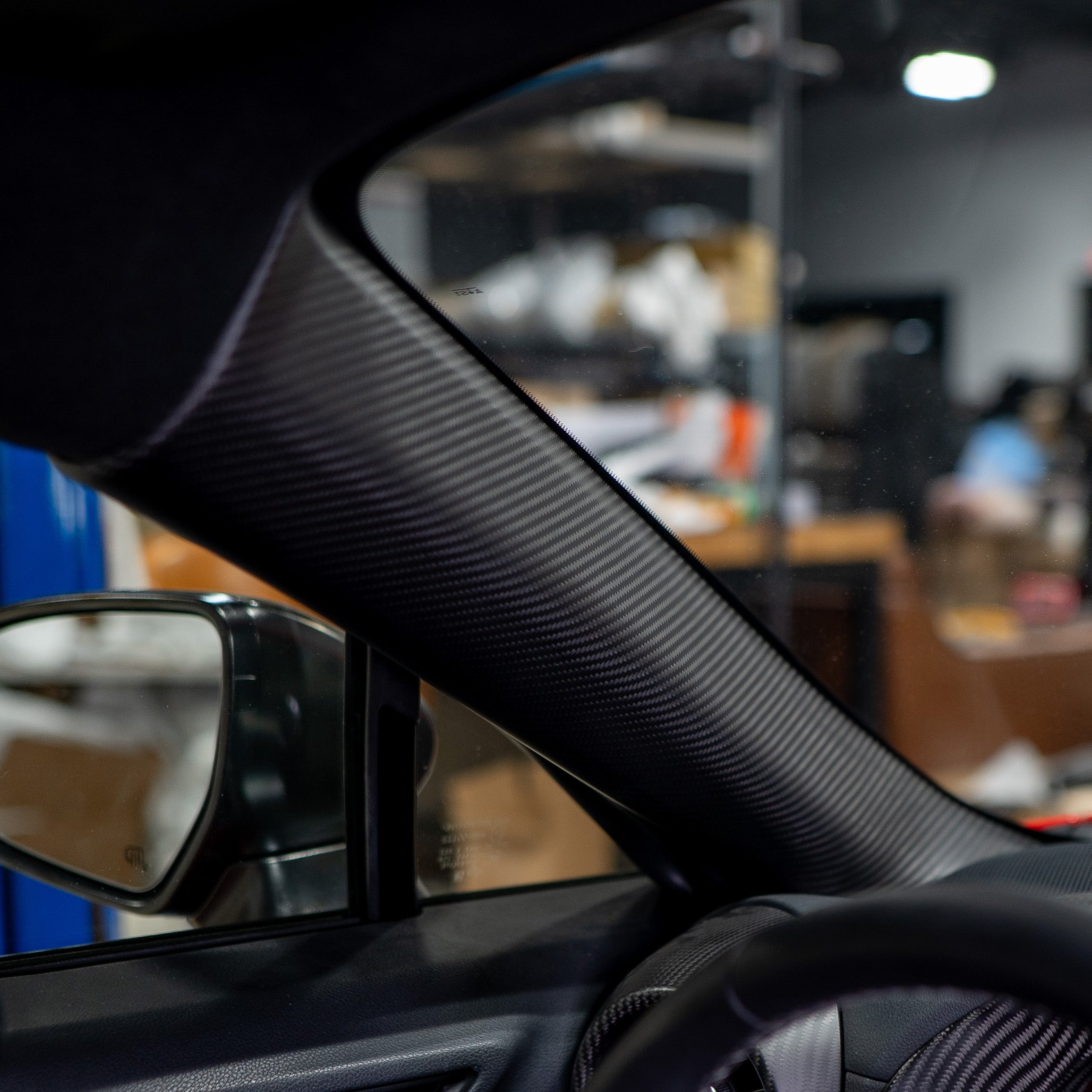Driven.Media Carbon Fiber A Pillar Covers - 2022+ Toyota GR86 / Subaru BRZ