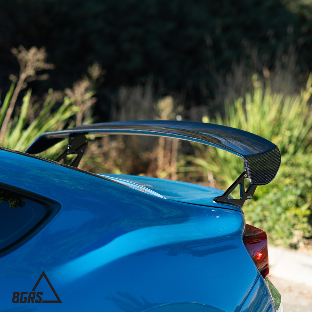 BGRS Wing Riser Carbon Wing Full Upgrade Kit - 2022+ Toyota GR86 / Subaru BRZ