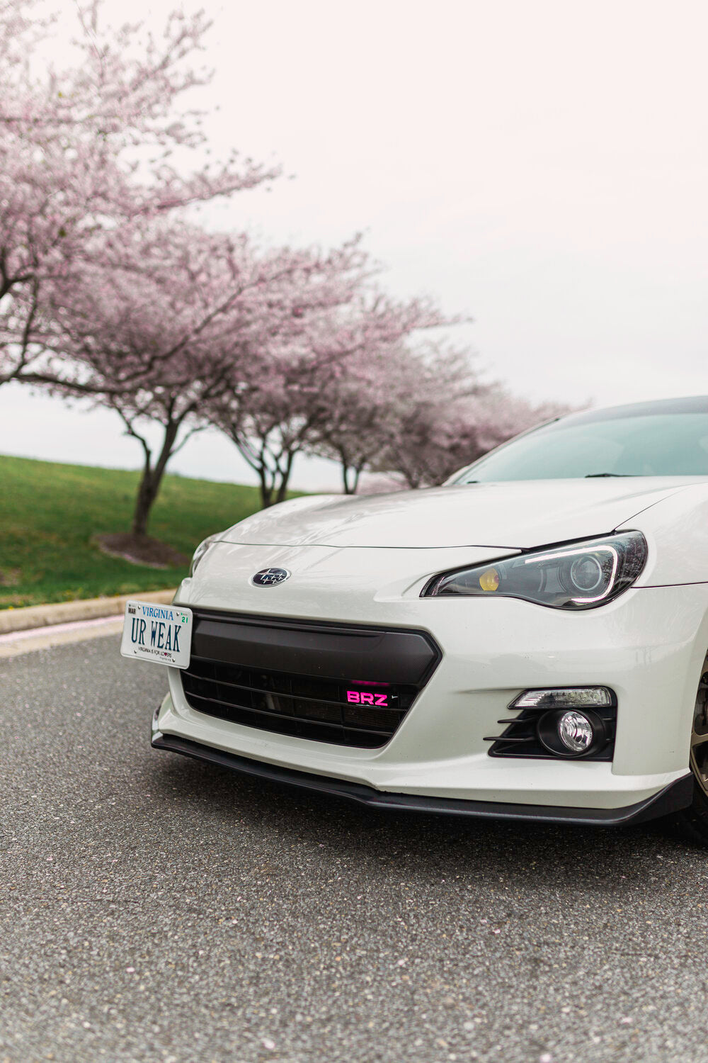 Lit Logos RGB Subaru BRZ Grill Badge - 2013-2022+ Subaru BRZ