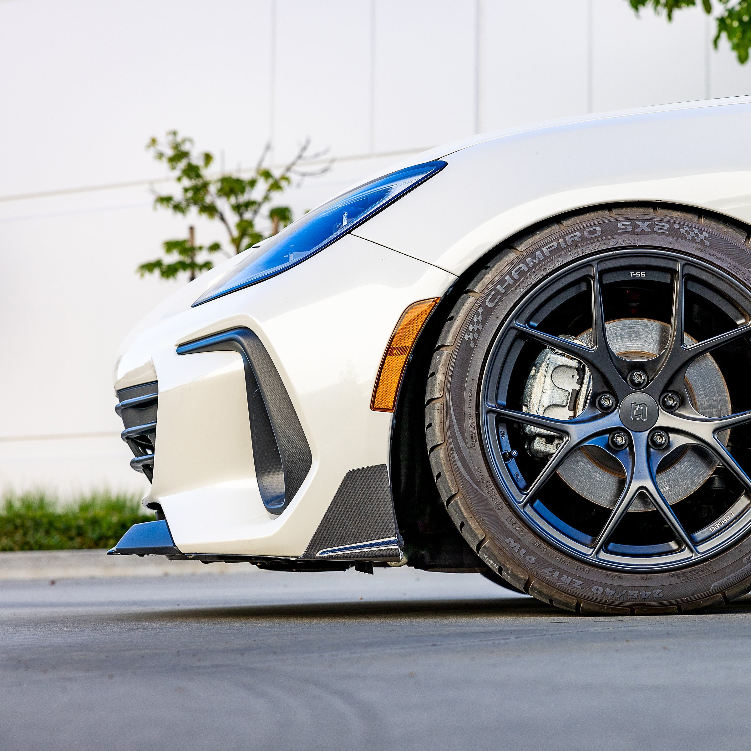 Compressive Tuning Black Series 3-Piece Carbon Fiber Front Lip - 2022+ Subaru BRZ