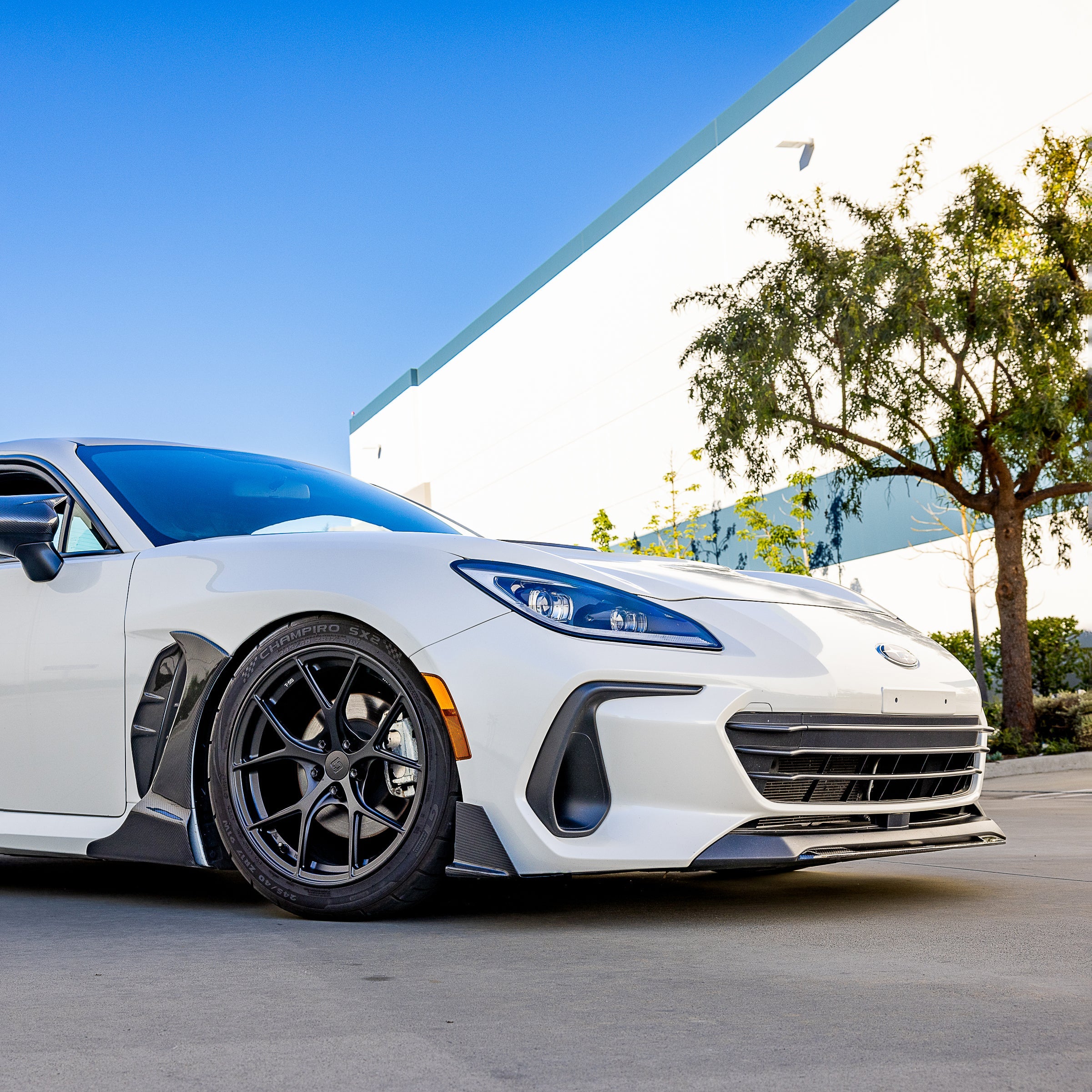 Compressive Tuning Black Series 3-Piece Carbon Fiber Front Lip - 2022+ Subaru BRZ