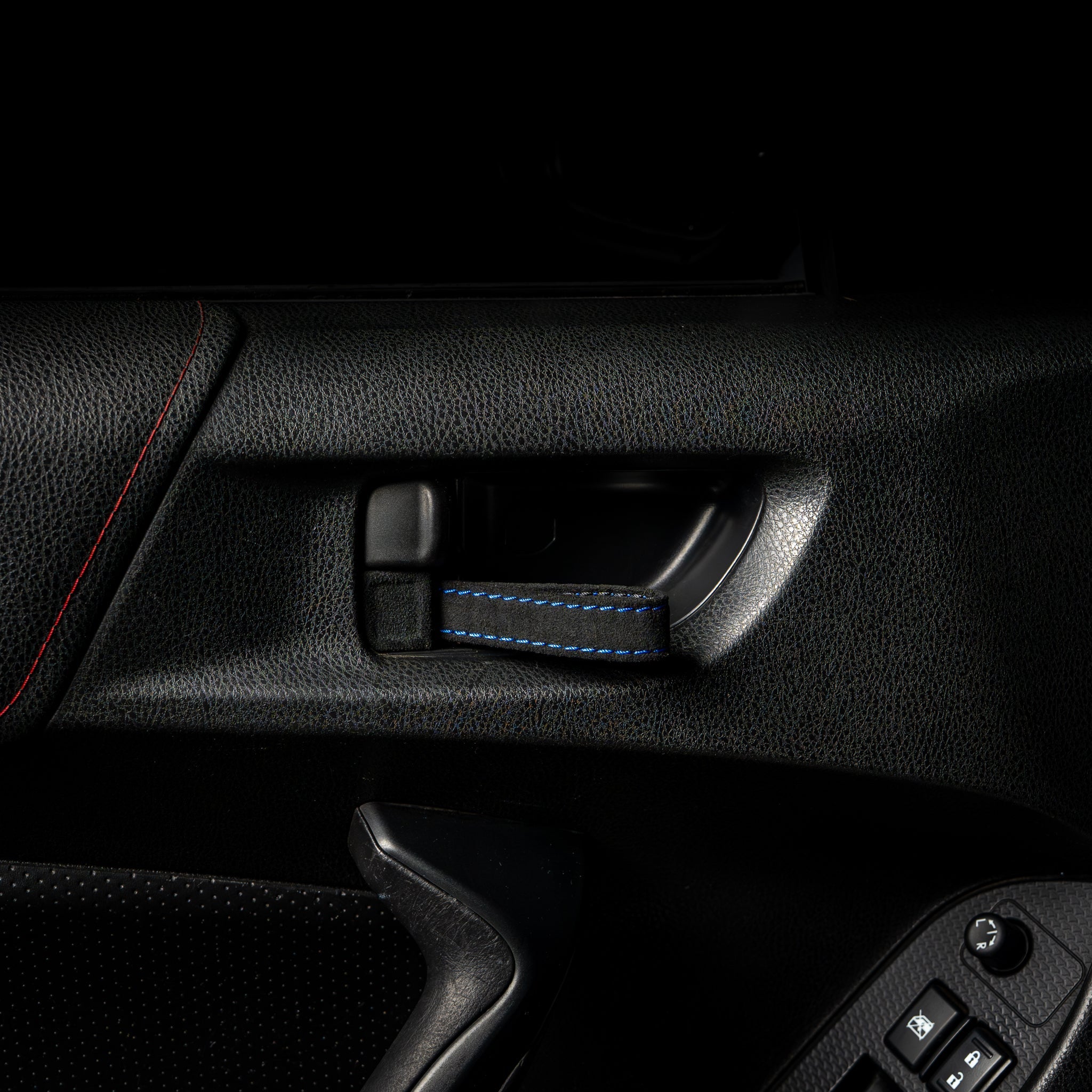Billetworkz Alcantara Door Pull Strap Kit - 2013-2021 Toyota 86 / Subaru BRZ / 15-21 WRX / STI