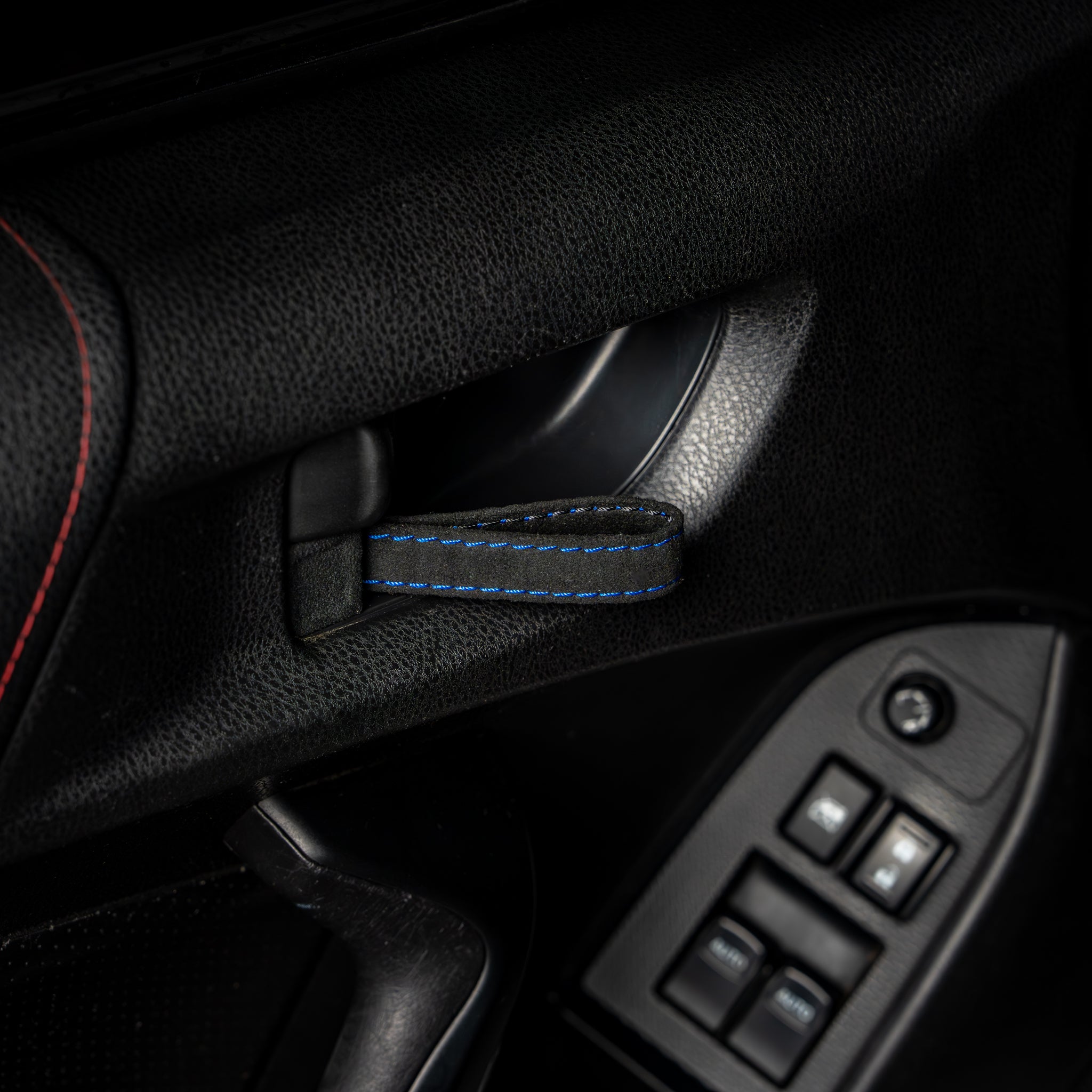 Billetworkz Alcantara Door Pull Strap Kit - 2013-2021 Toyota 86 / Subaru BRZ / 15-21 WRX / STI