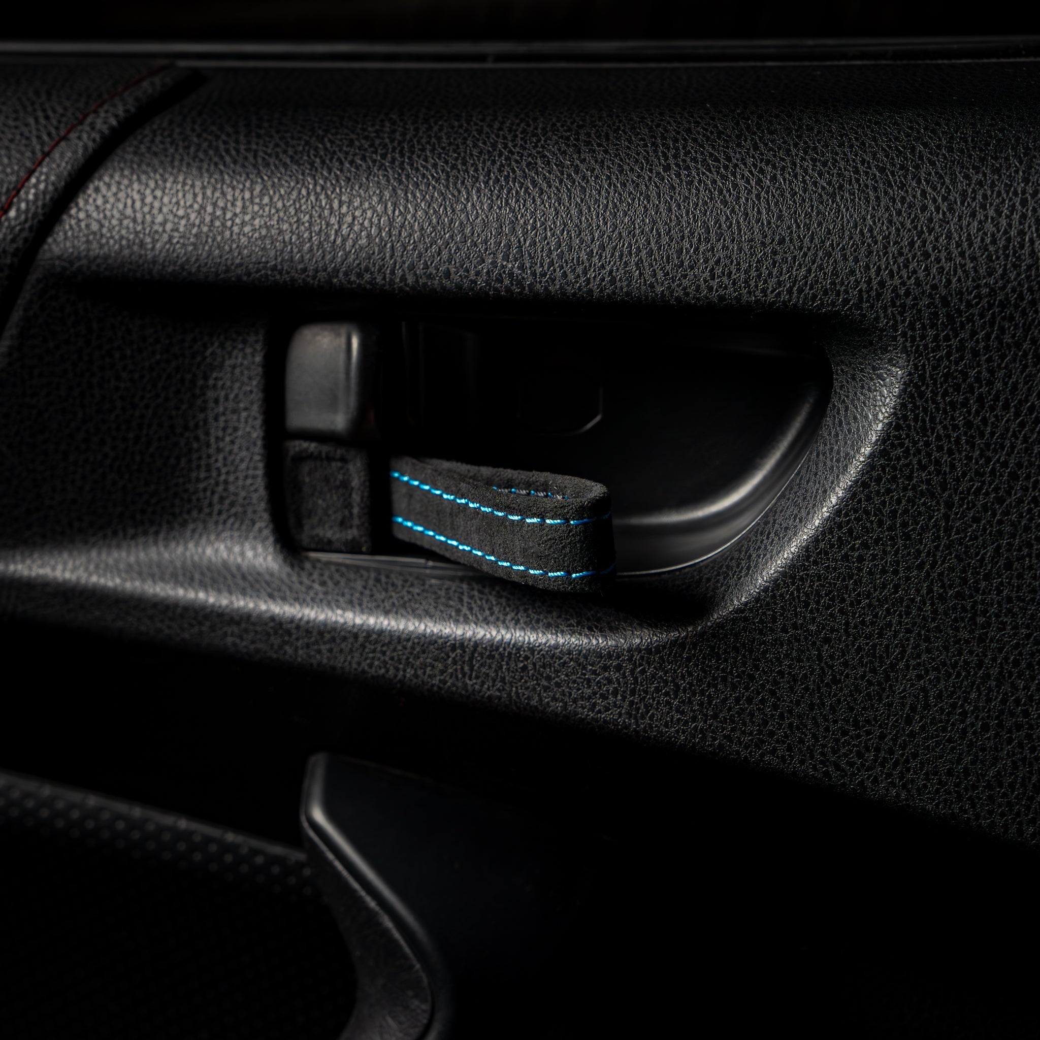 Billetworkz Alcantara Door Pull Strap Kit - 2013-2021 Toyota 86 / Subaru BRZ / 15-21 WRX / STI