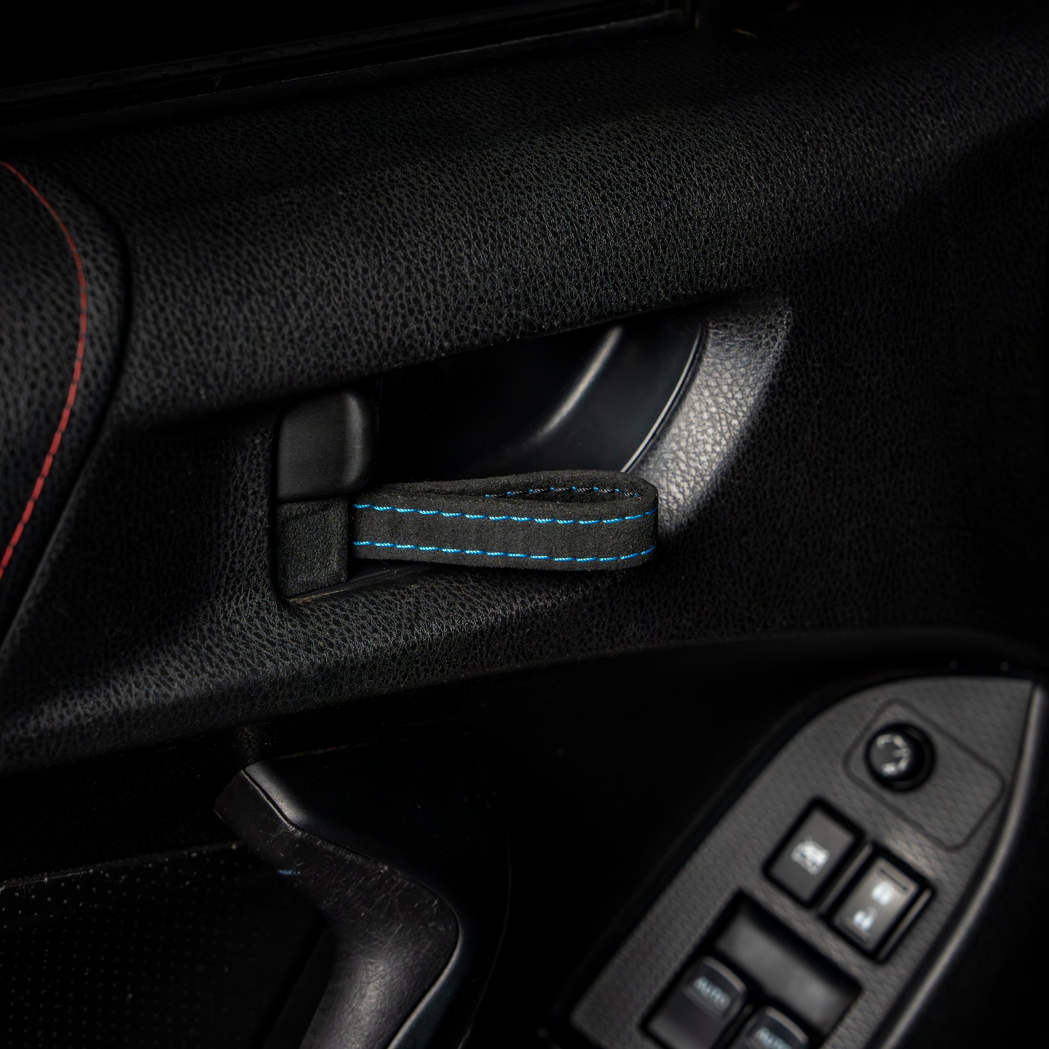 Billetworkz Alcantara Door Pull Strap Kit - 2013-2021 Toyota 86 / Subaru BRZ / 15-21 WRX / STI
