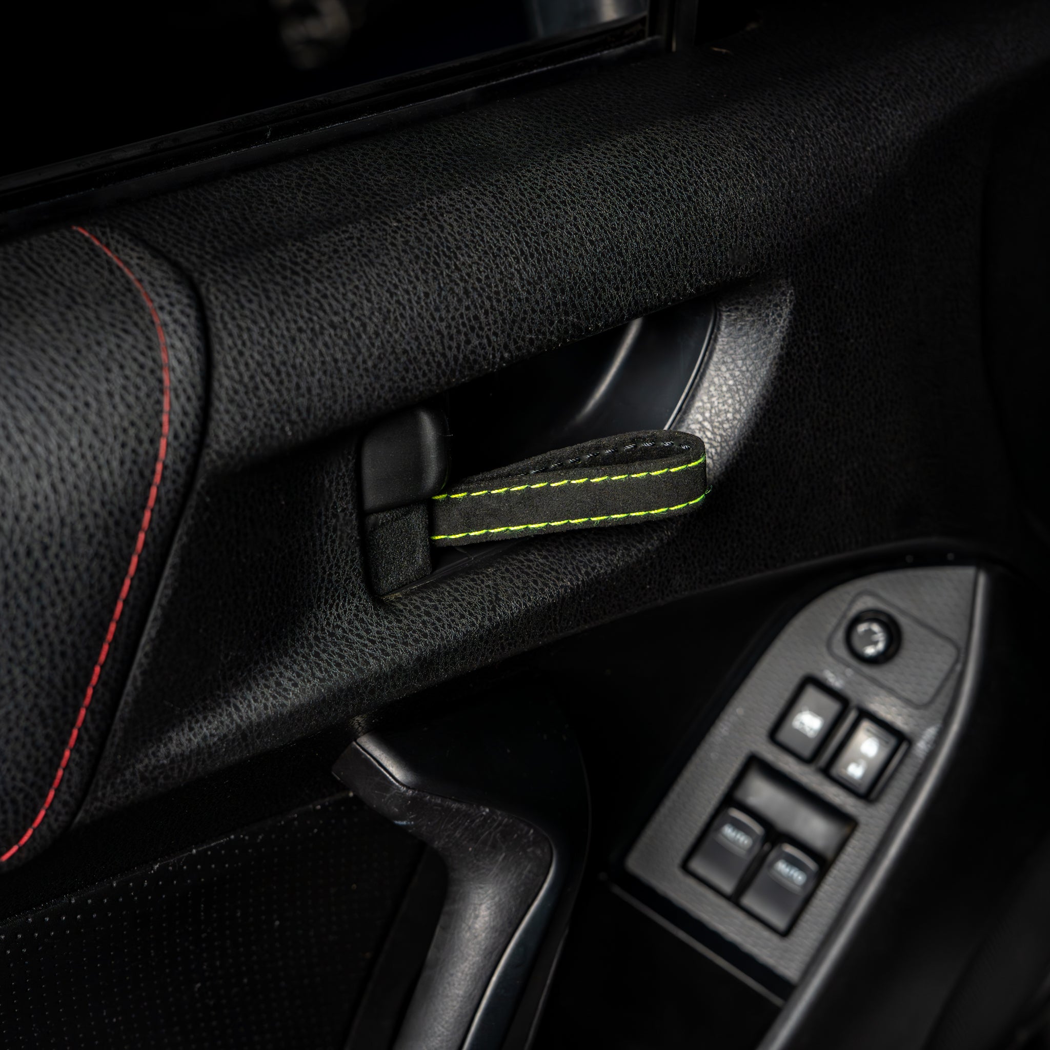 Billetworkz Alcantara Door Pull Strap Kit - 2013-2021 Toyota 86 / Subaru BRZ / 15-21 WRX / STI