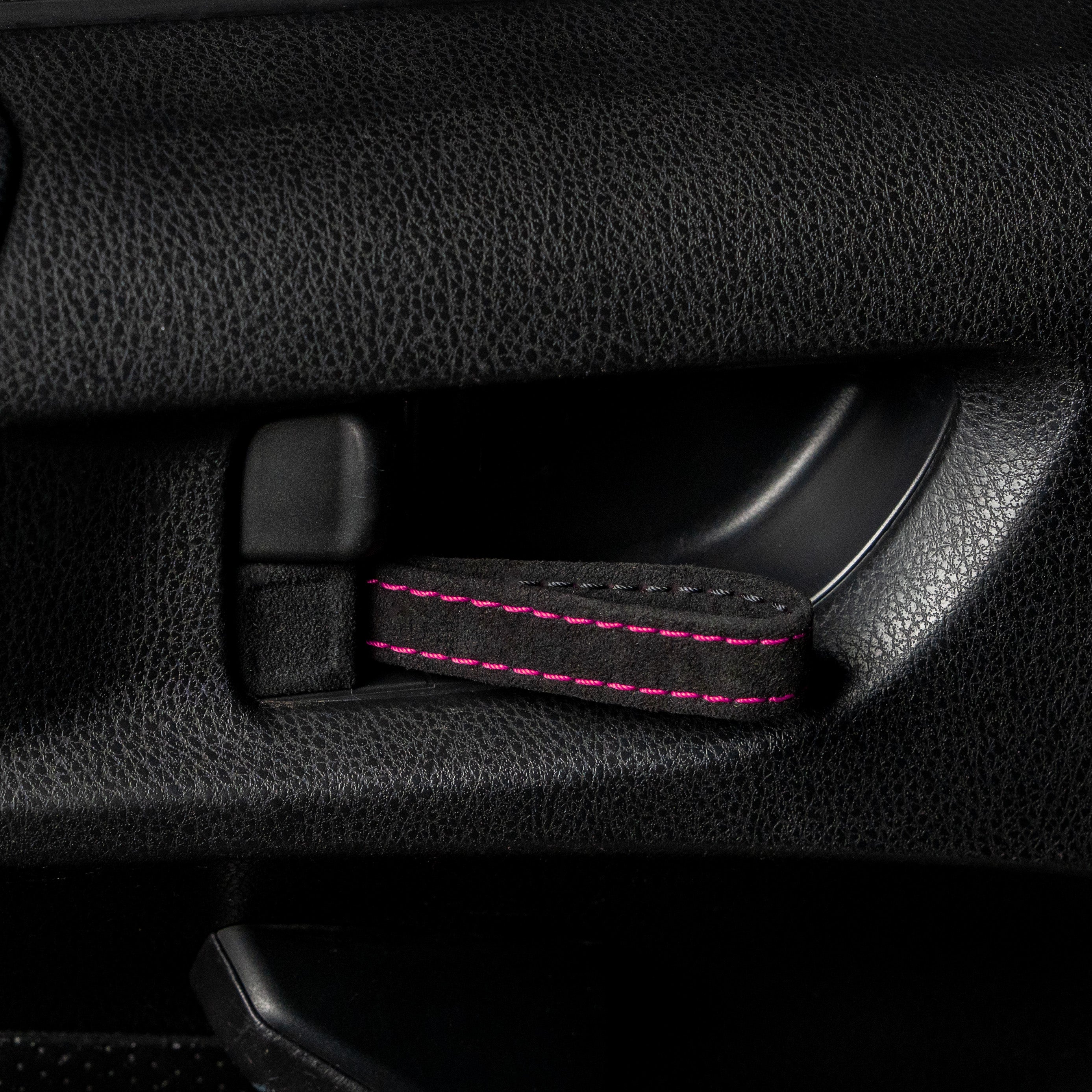 Billetworkz Alcantara Door Pull Strap Kit - 2013-2021 Toyota 86 / Subaru BRZ / 15-21 WRX / STI