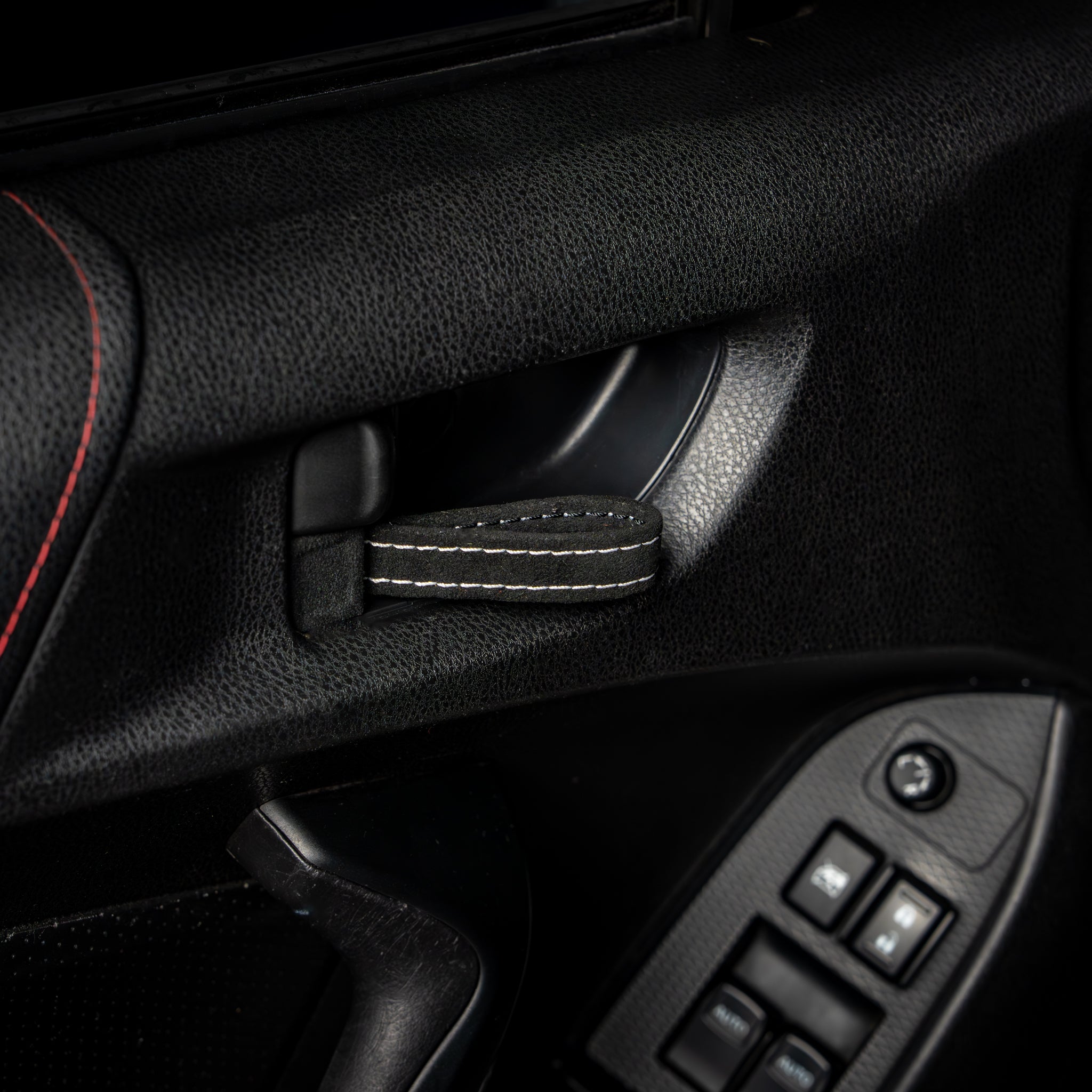 Billetworkz Alcantara Door Pull Strap Kit - 2013-2021 Toyota 86 / Subaru BRZ / 15-21 WRX / STI