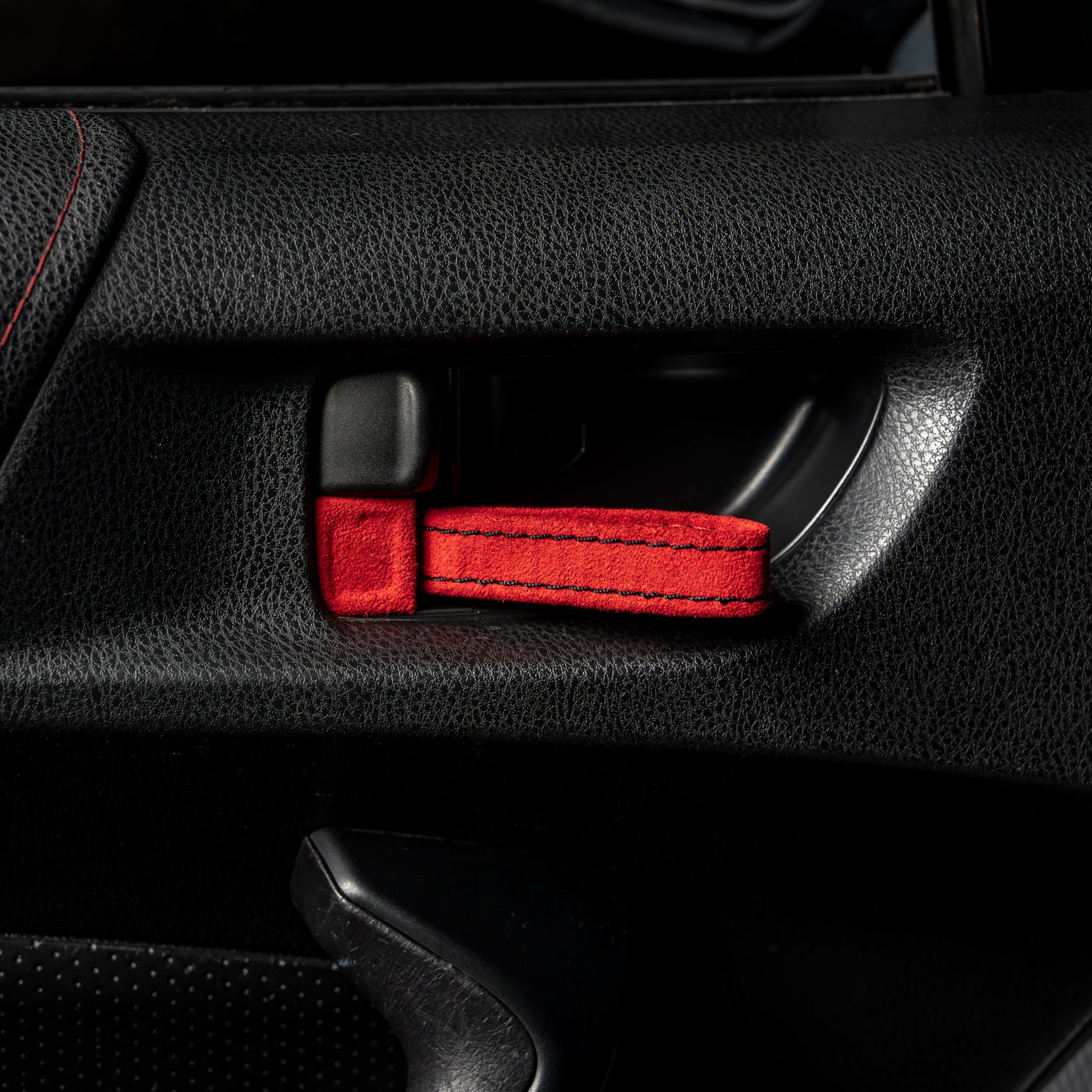 Billetworkz Alcantara Door Pull Strap Kit - 2013-2021 Toyota 86 / Subaru BRZ / 15-21 WRX / STI