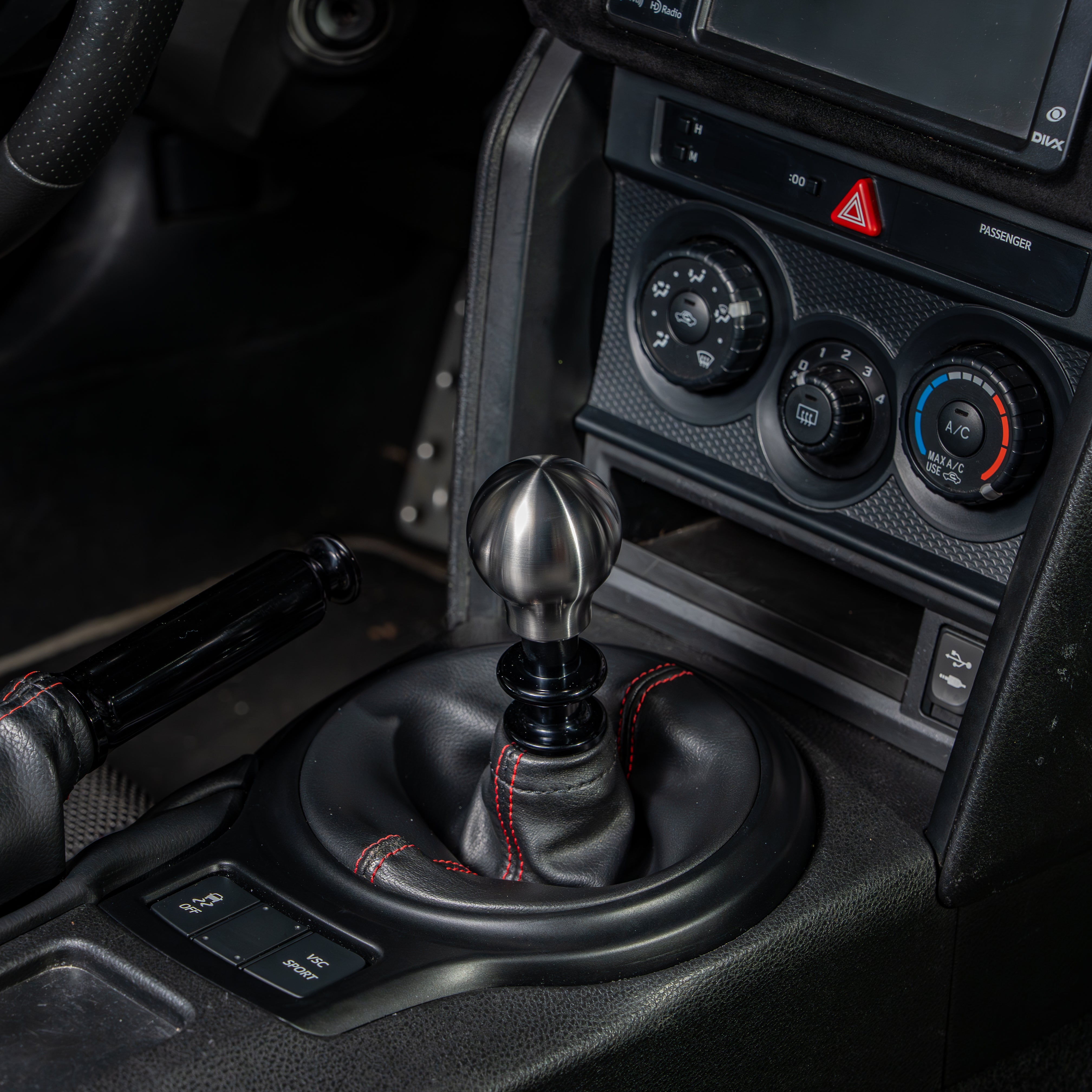 Billetworkz Titanium Brushed Shift Knob - 2013-2021 Toyota 86 / Subaru BRZ / Scion FRS