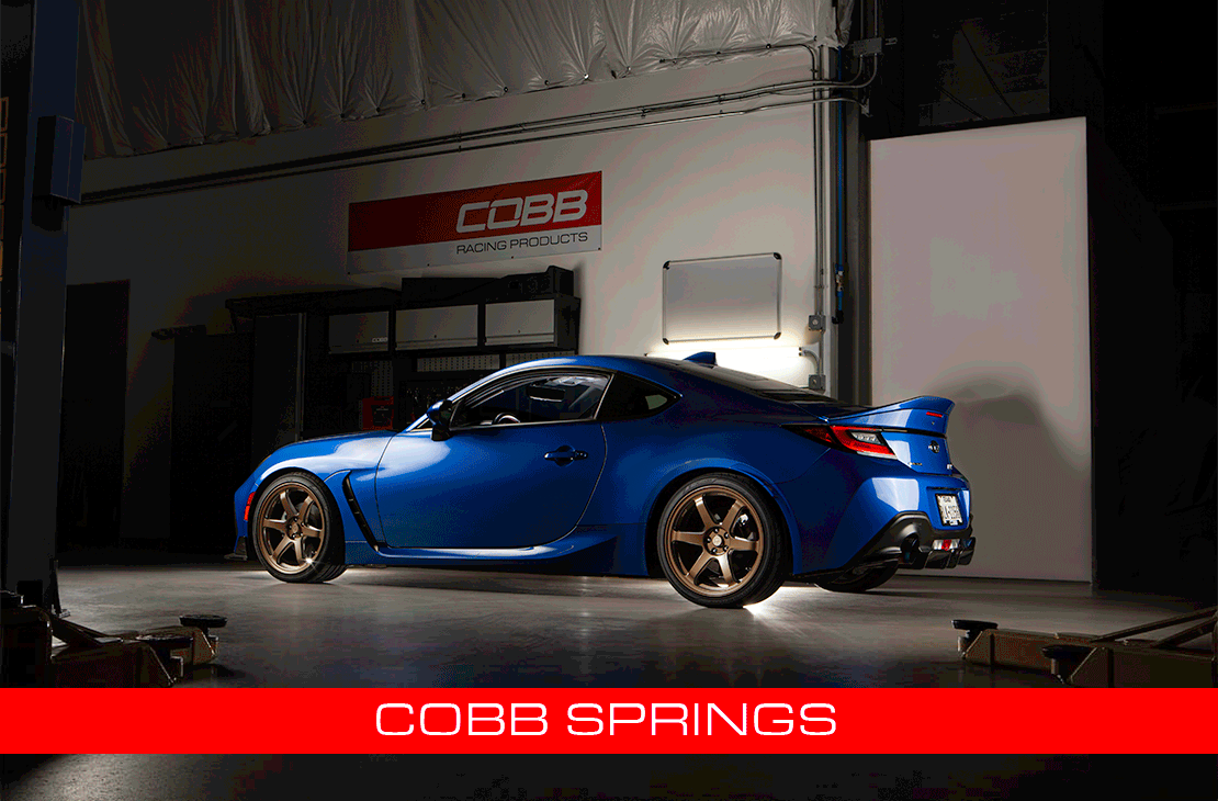 COBB Lowering Springs - 2022+ Toyota GR86 / Subaru BRZ