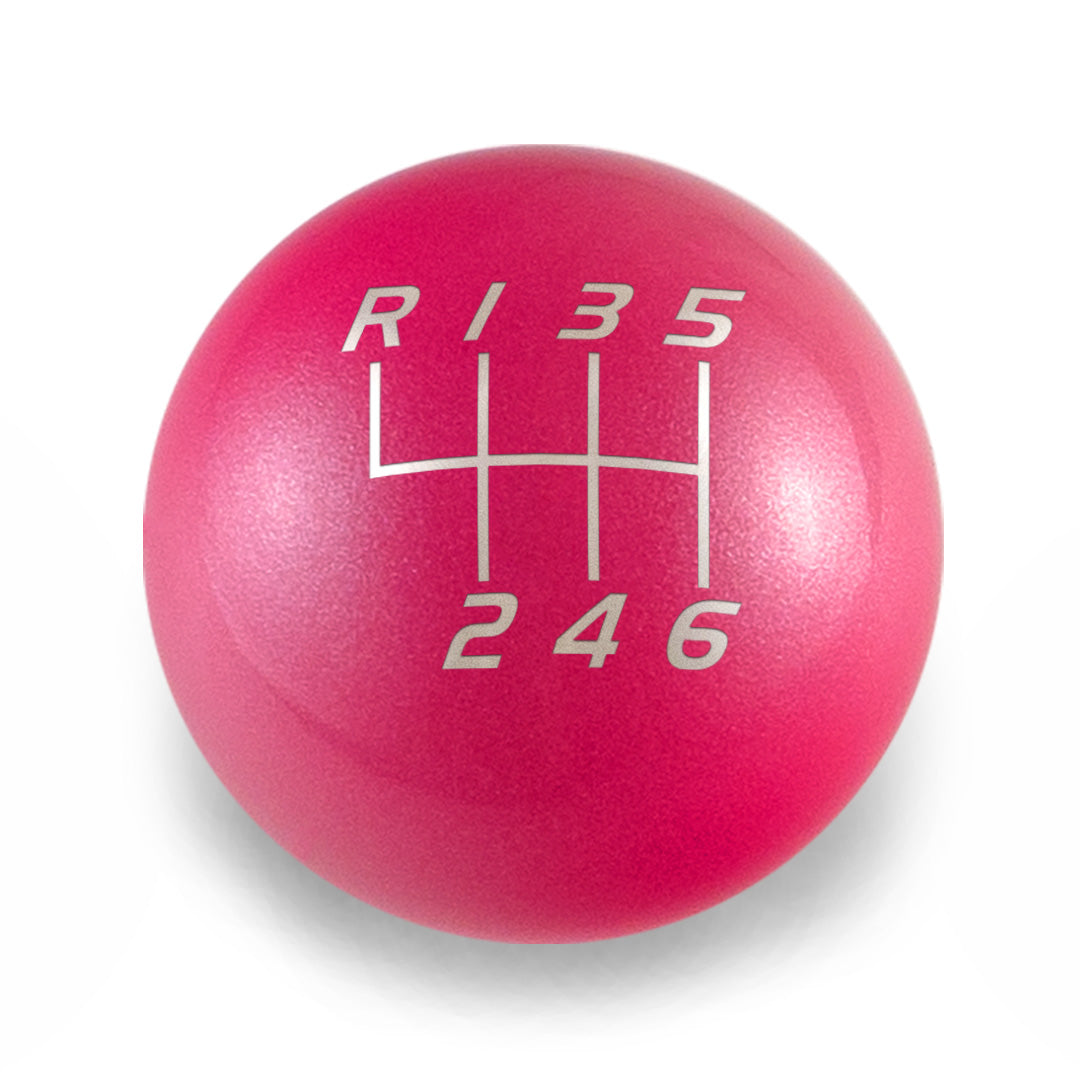Billetworkz Weighted Shift Knob 6 Speed Velocity Engraving - 2013-2021 Toyota 86 / Subaru BRZ / Scion FRS