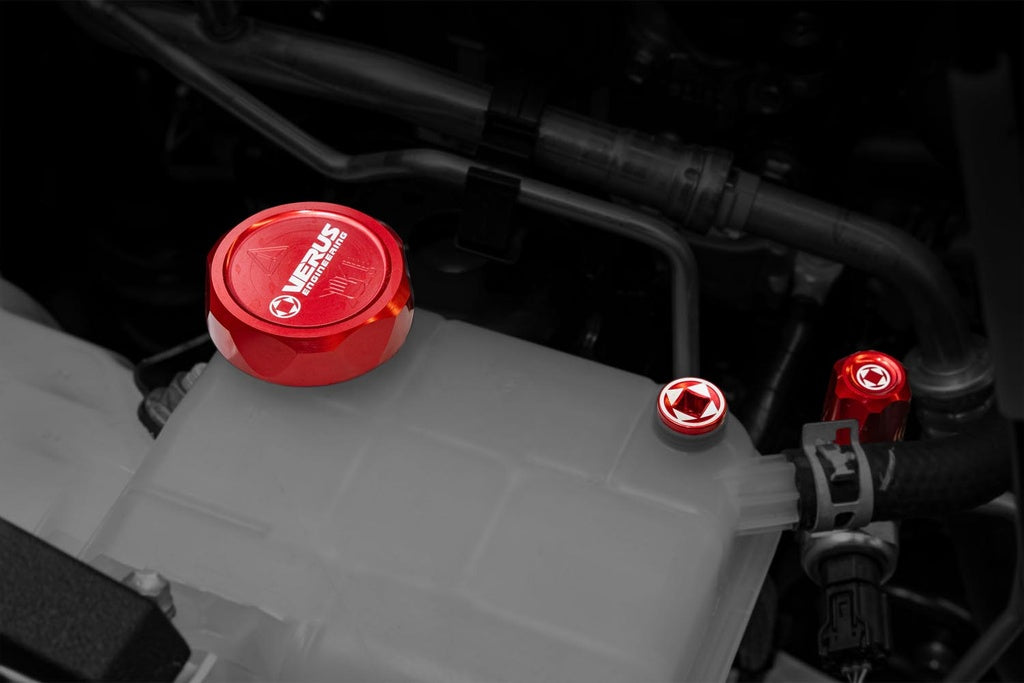 Verus Engineering Coolant Cap Cover and Coolant Bleed Screw - 2023+ Toyota GR Corolla