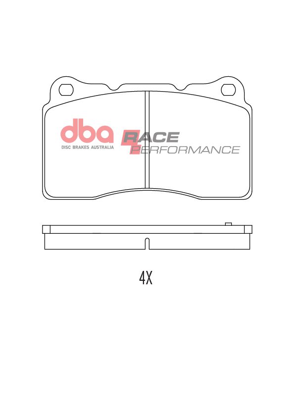 DBA RP Performance Brake Pads (Brembo) - 2017-2022+ Toyota GR86 86 / Subaru BRZ
