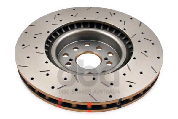 DBA 10 Hole Drilled & Slotted 4000 Series Rotors - 2017-2022+ Toyota 86 GR86 / Subaru BRZ (Performance Package)