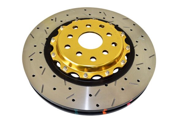 DBA 10 Hole Drilled & Slotted 5000 Series Front Rotors - 2017-2022+ Toyota 86 GR86 / Subaru BRZ (Performance Package)