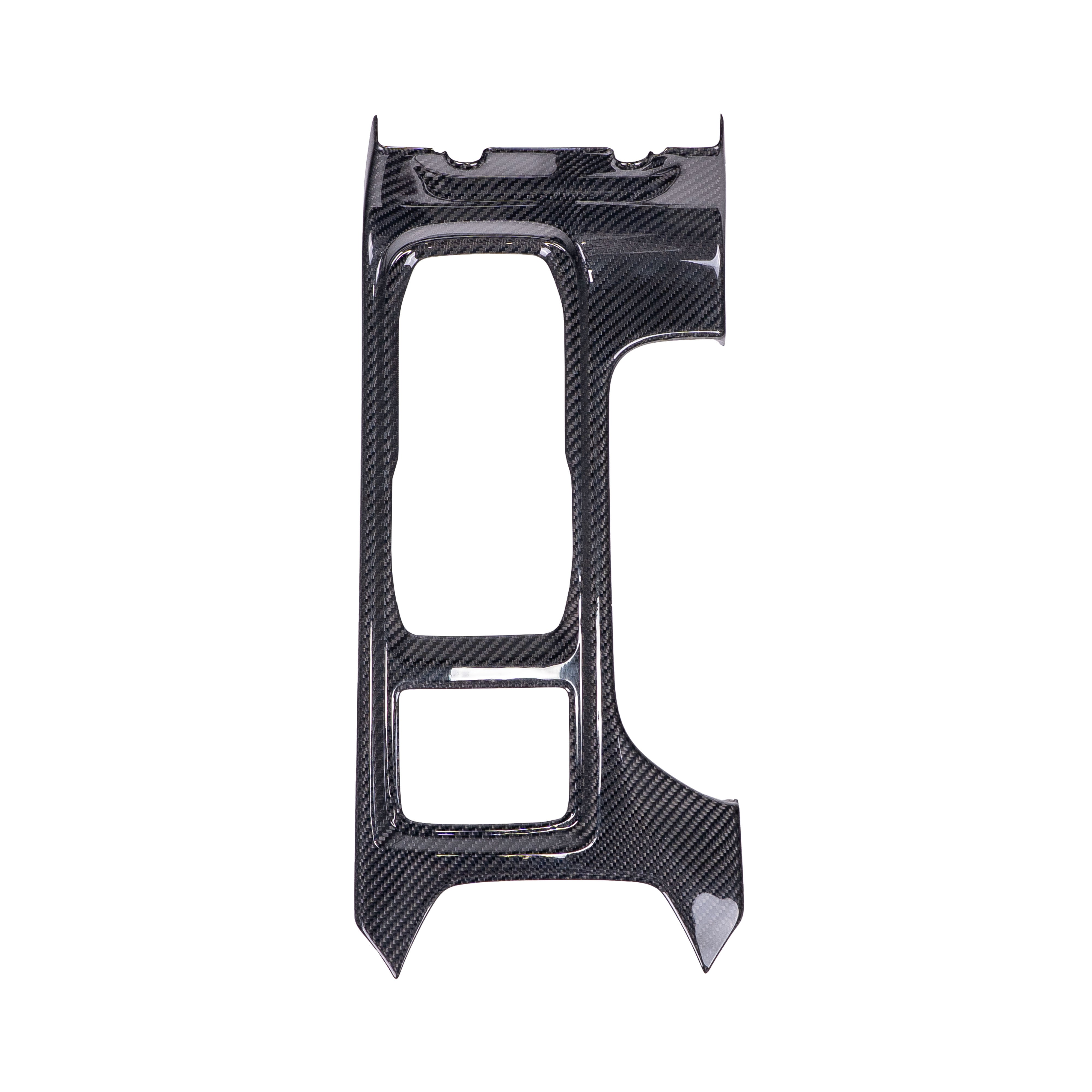 Driven.Media Gloss Carbon Fiber Center Shift Panel Frame - 2022+ Subaru WRX