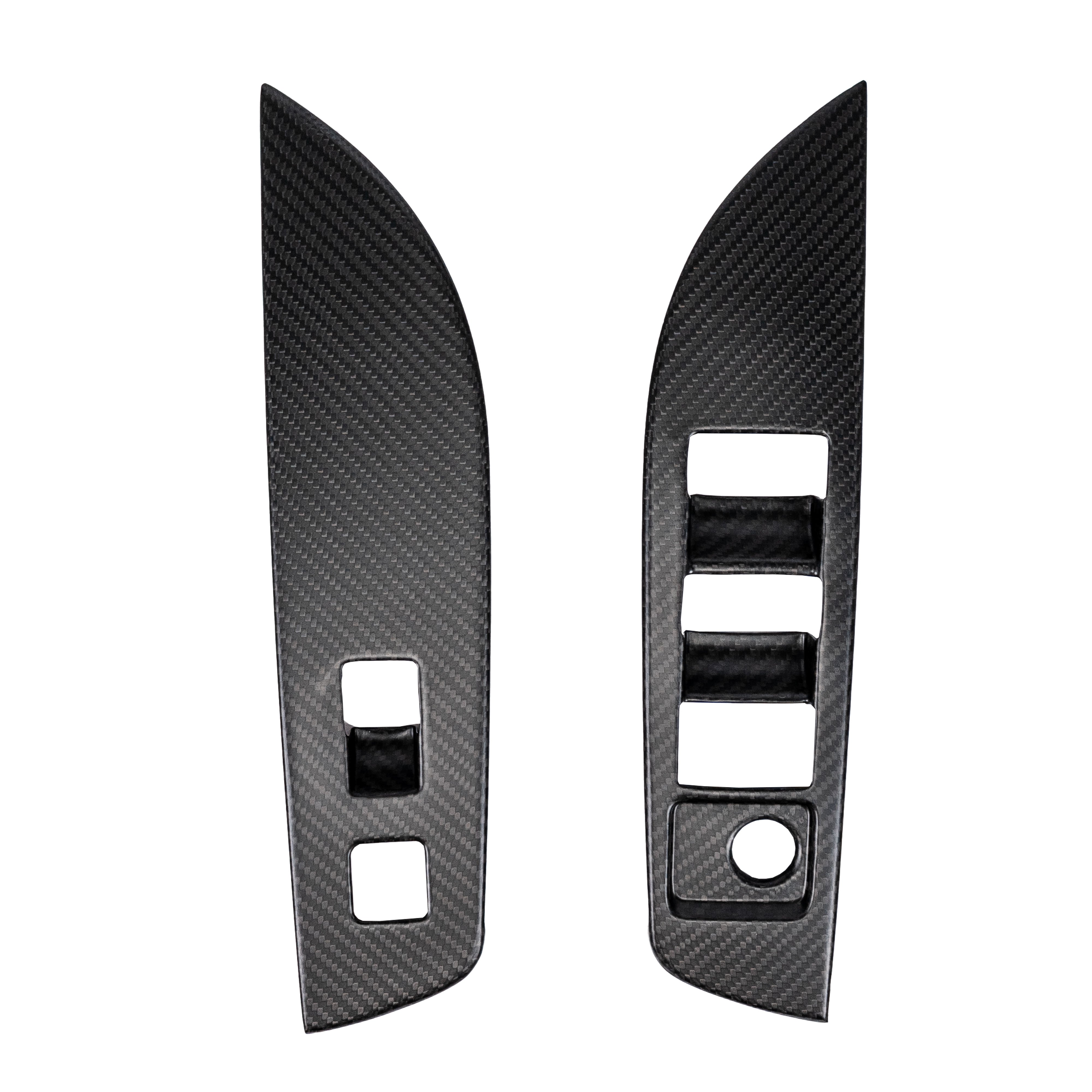 Driven.Media Carbon Fiber Front Window Switch Panels - 2023+ Toyota GR Corolla