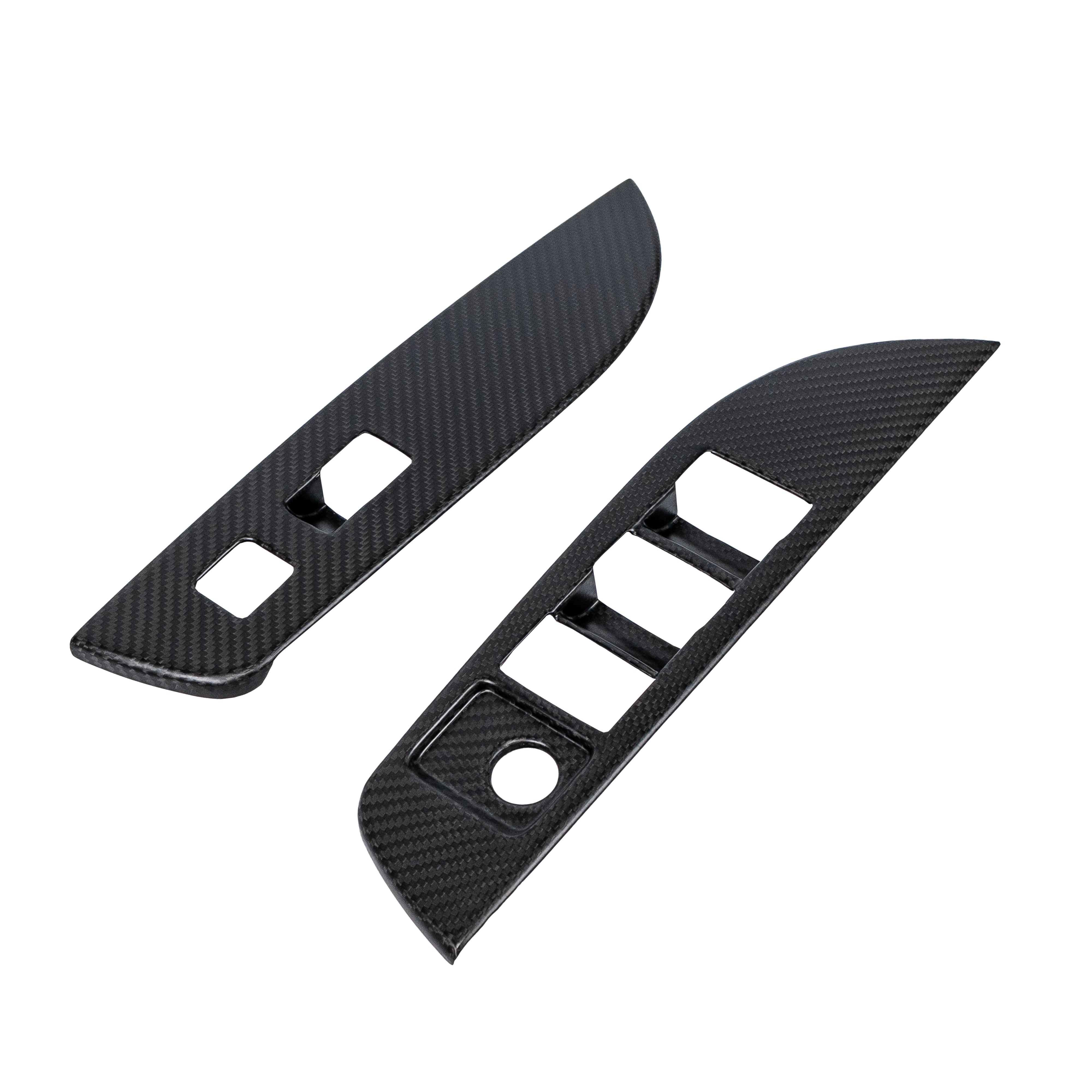 Driven.Media Carbon Fiber Front Window Switch Panels - 2023+ Toyota GR Corolla